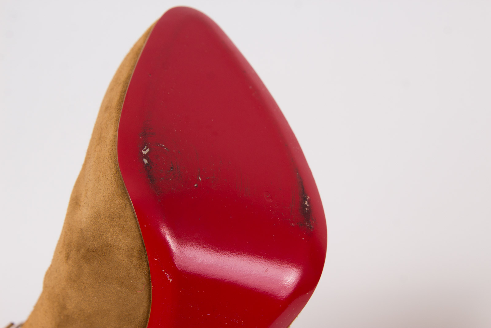 Christian Louboutin Suede Royal Ankle Boots