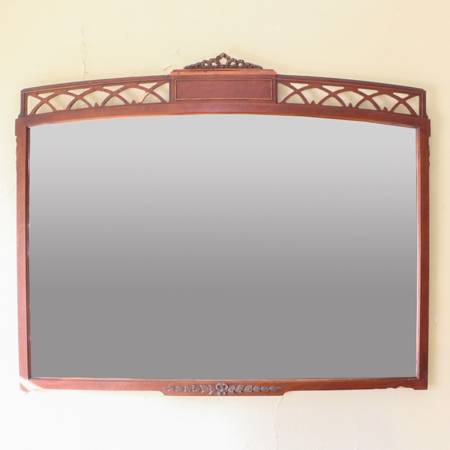 Art Deco Framed Wall Mirror
