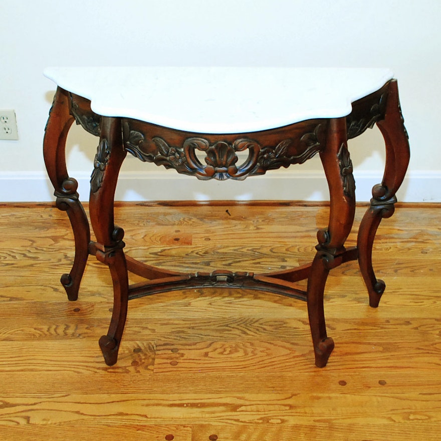 Renaissance Revival Style Console Table