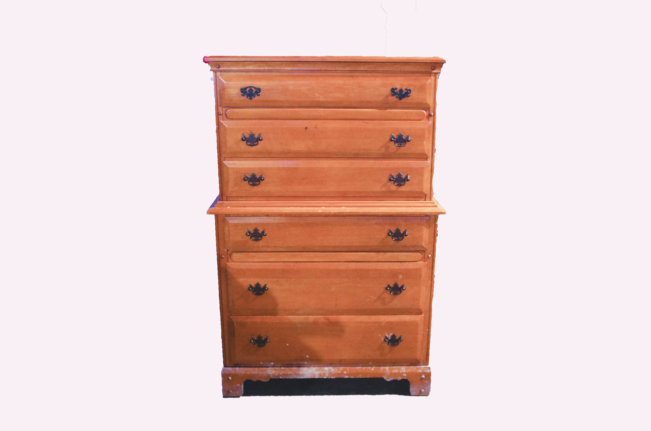 Vintage Spainhour Chest-on-Chest Chest of Drawers