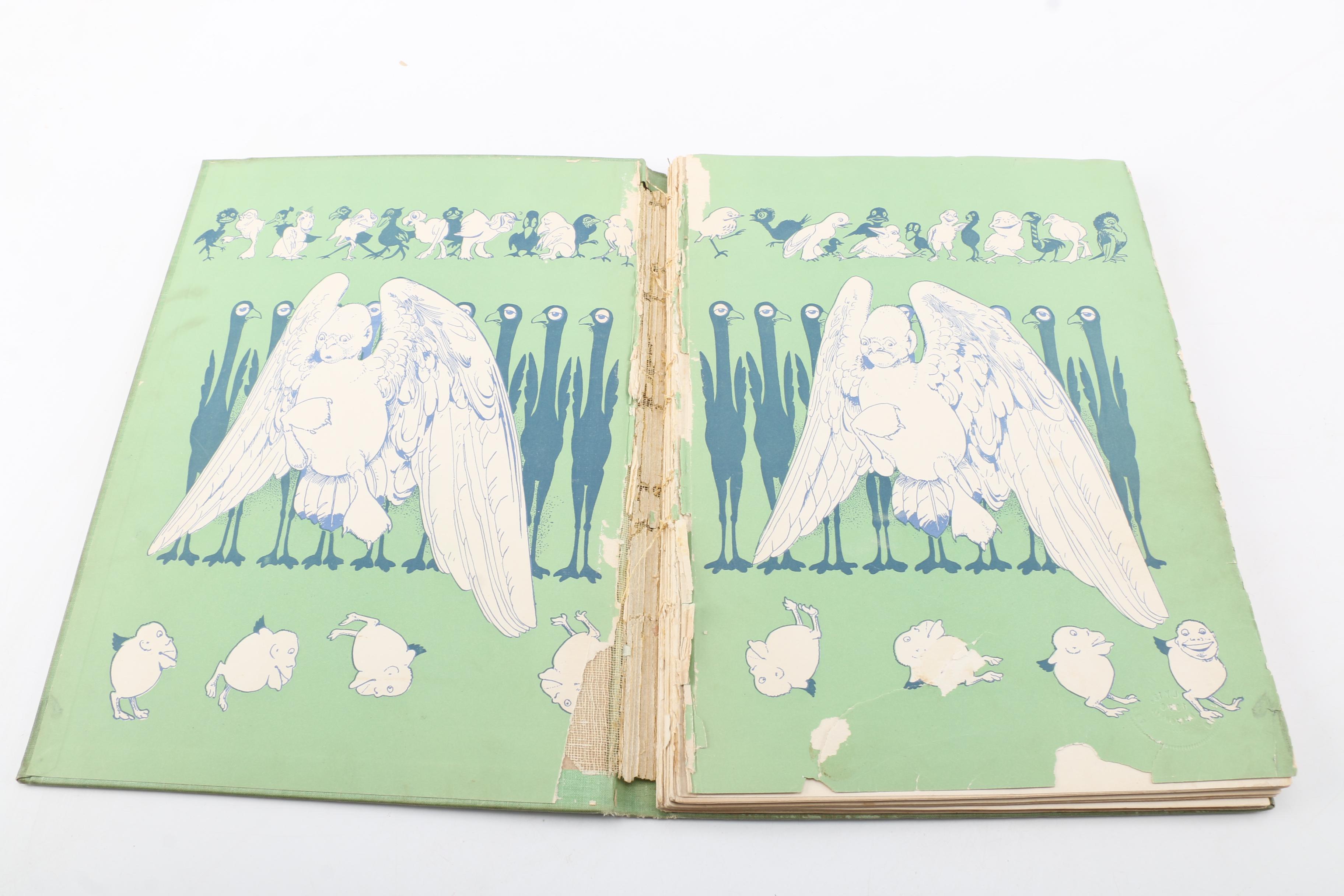 1902 "Gulliver's Bird Book" and 1937 "Four & Twenty Blackbirds"