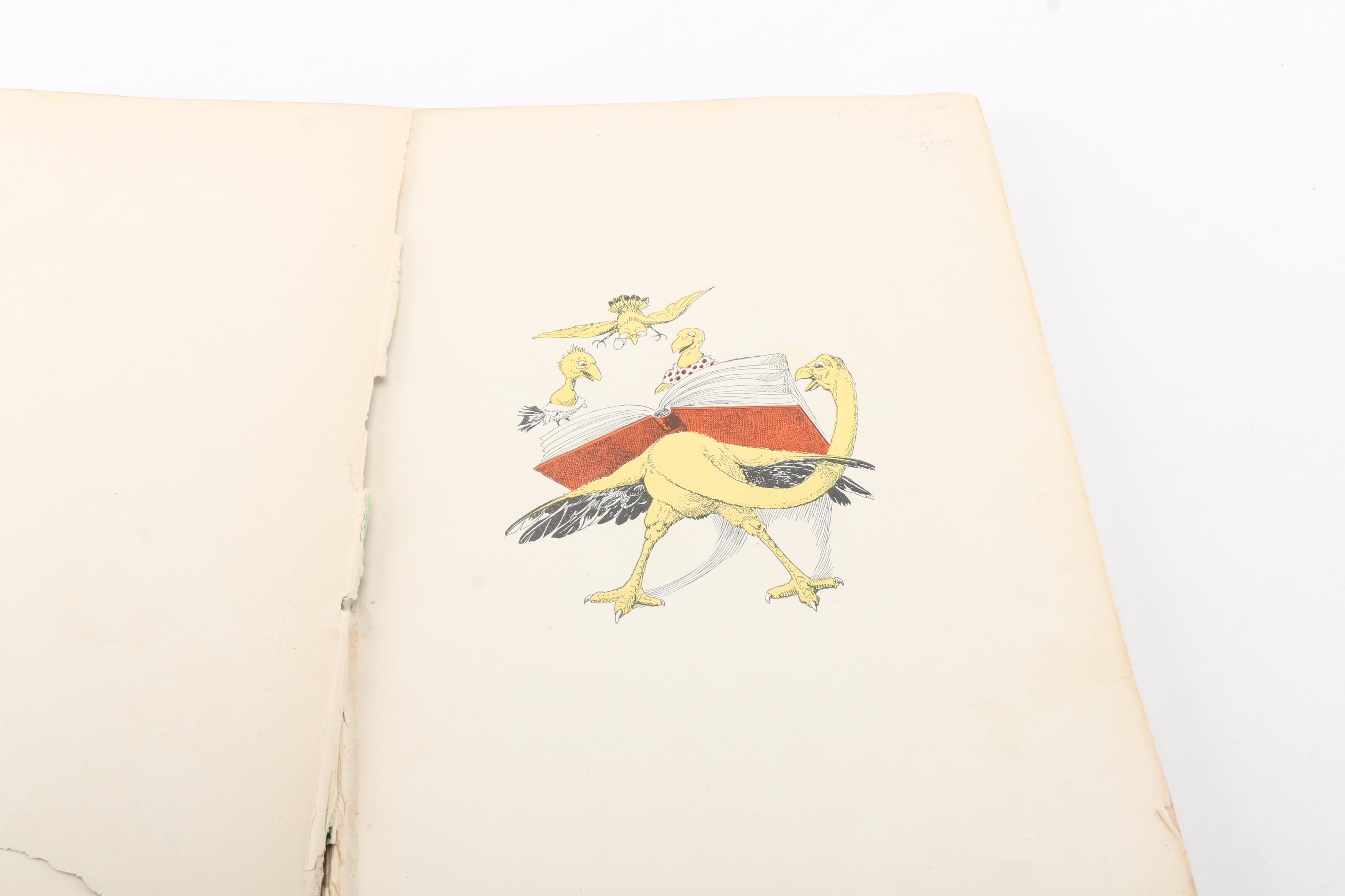 1902 "Gulliver's Bird Book" and 1937 "Four & Twenty Blackbirds"