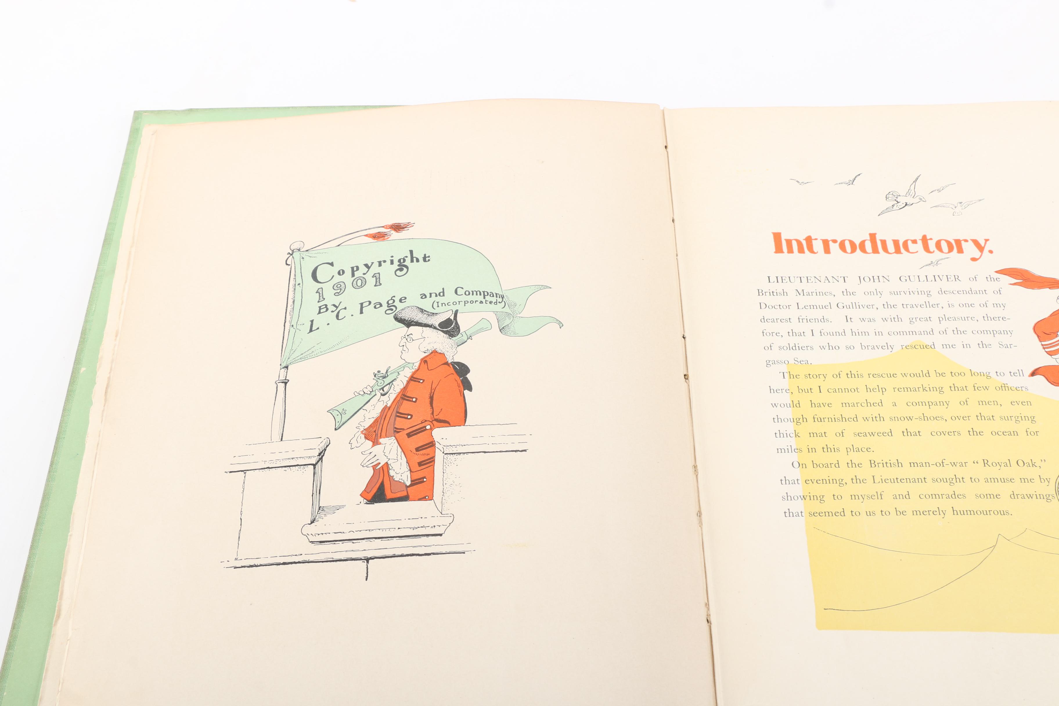 1902 "Gulliver's Bird Book" and 1937 "Four & Twenty Blackbirds"