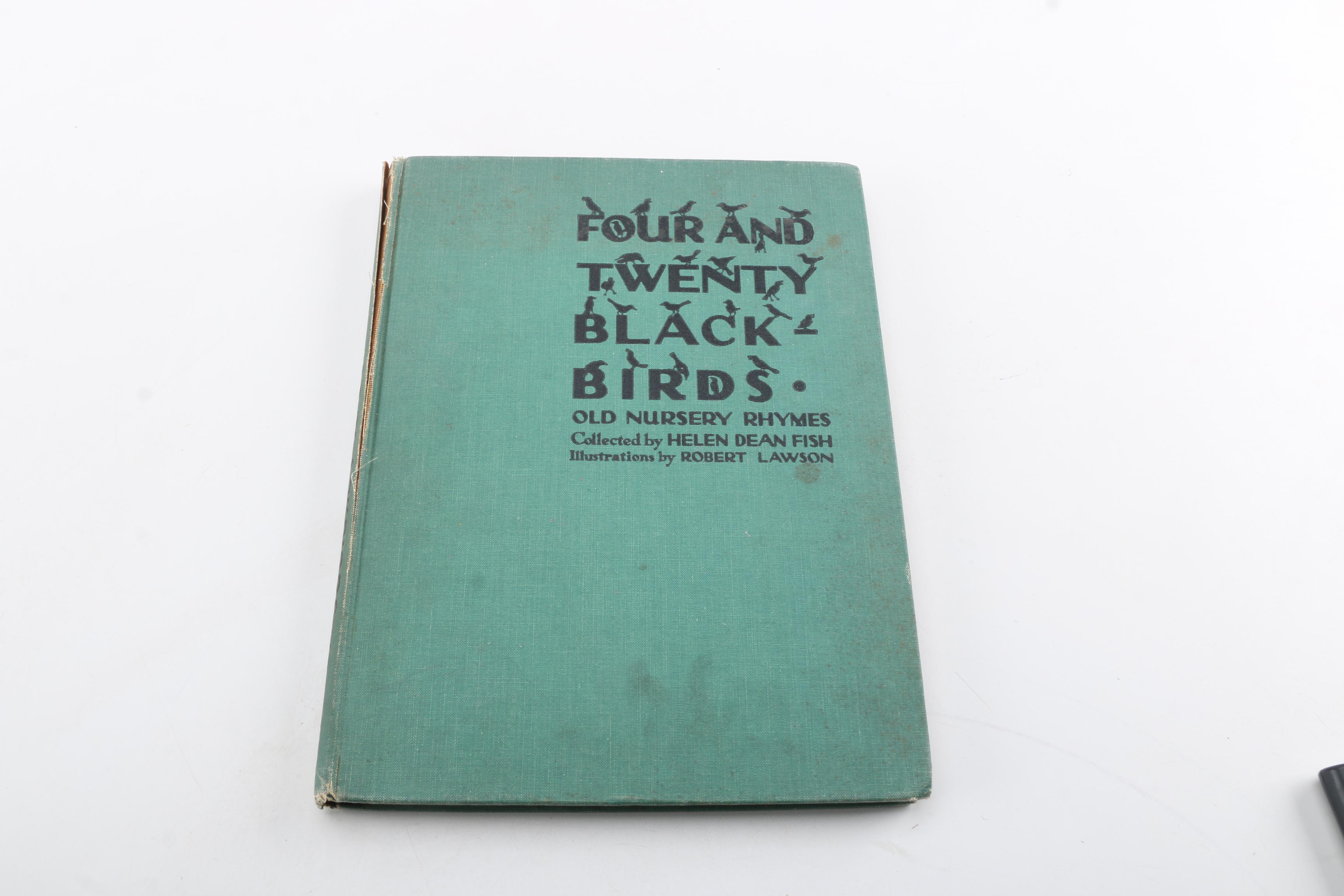 1902 "Gulliver's Bird Book" and 1937 "Four & Twenty Blackbirds"