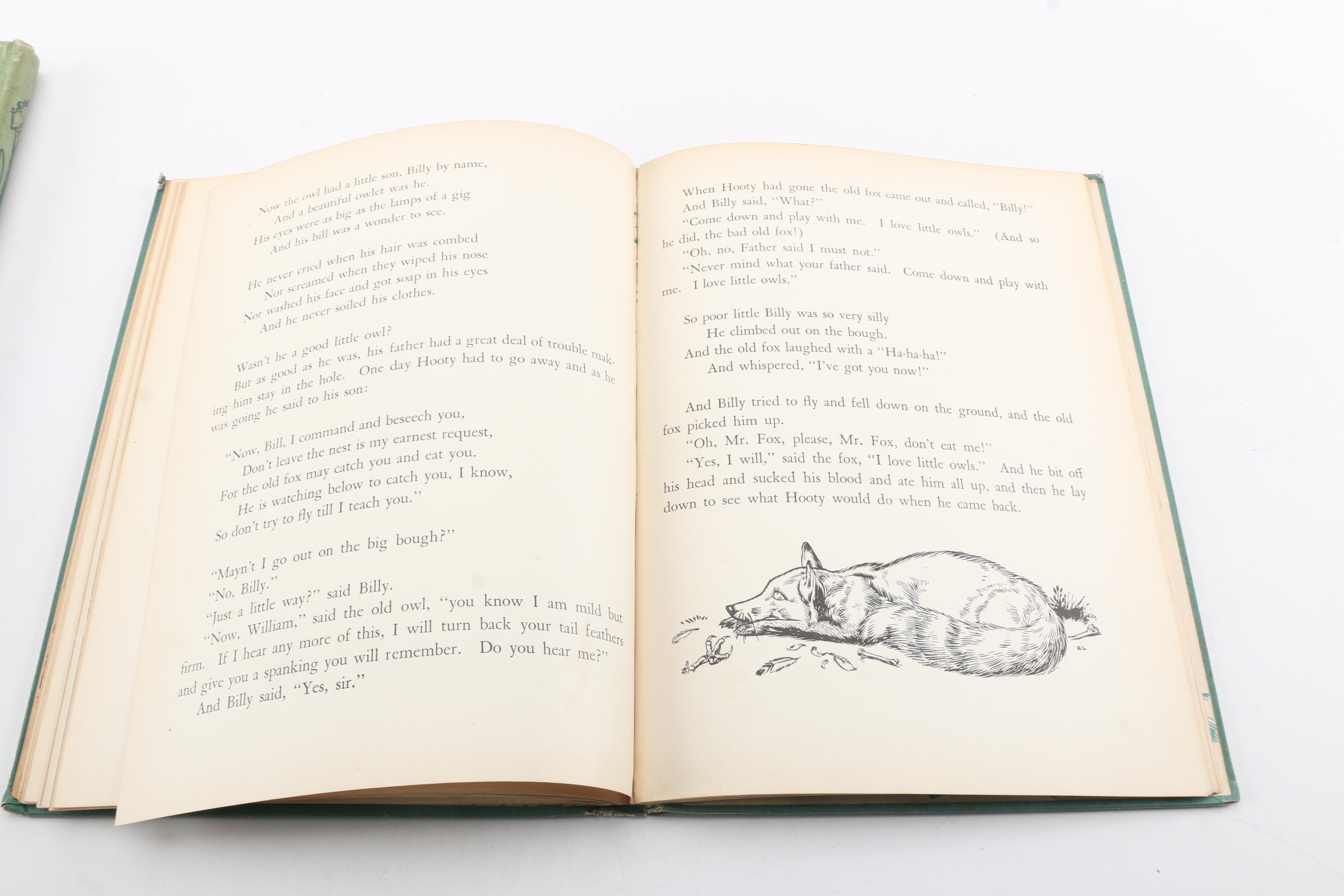 1902 "Gulliver's Bird Book" and 1937 "Four & Twenty Blackbirds"