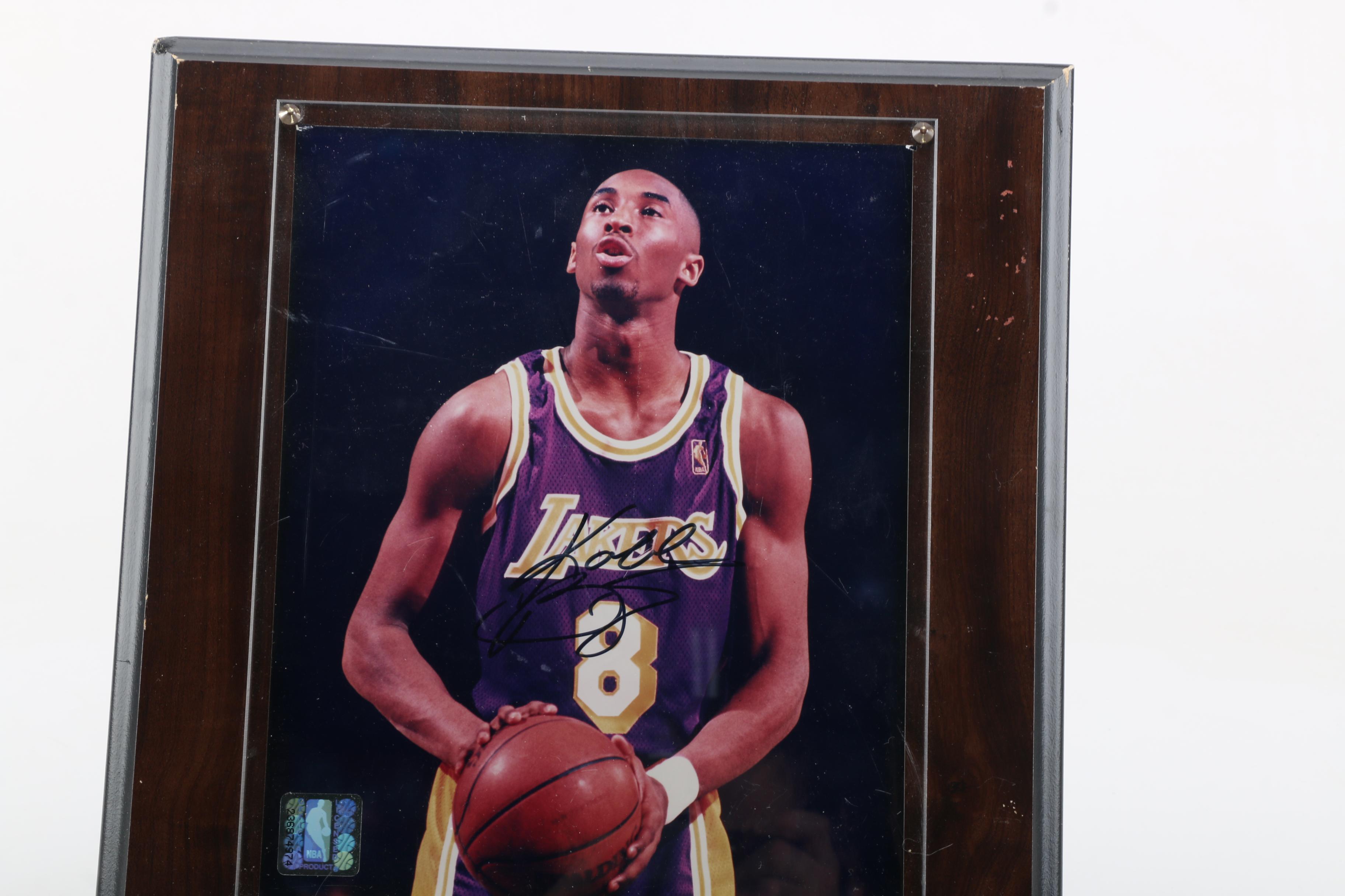 "1997 Slam Dunk Champion" Autographed Kobe Bryant Photograph