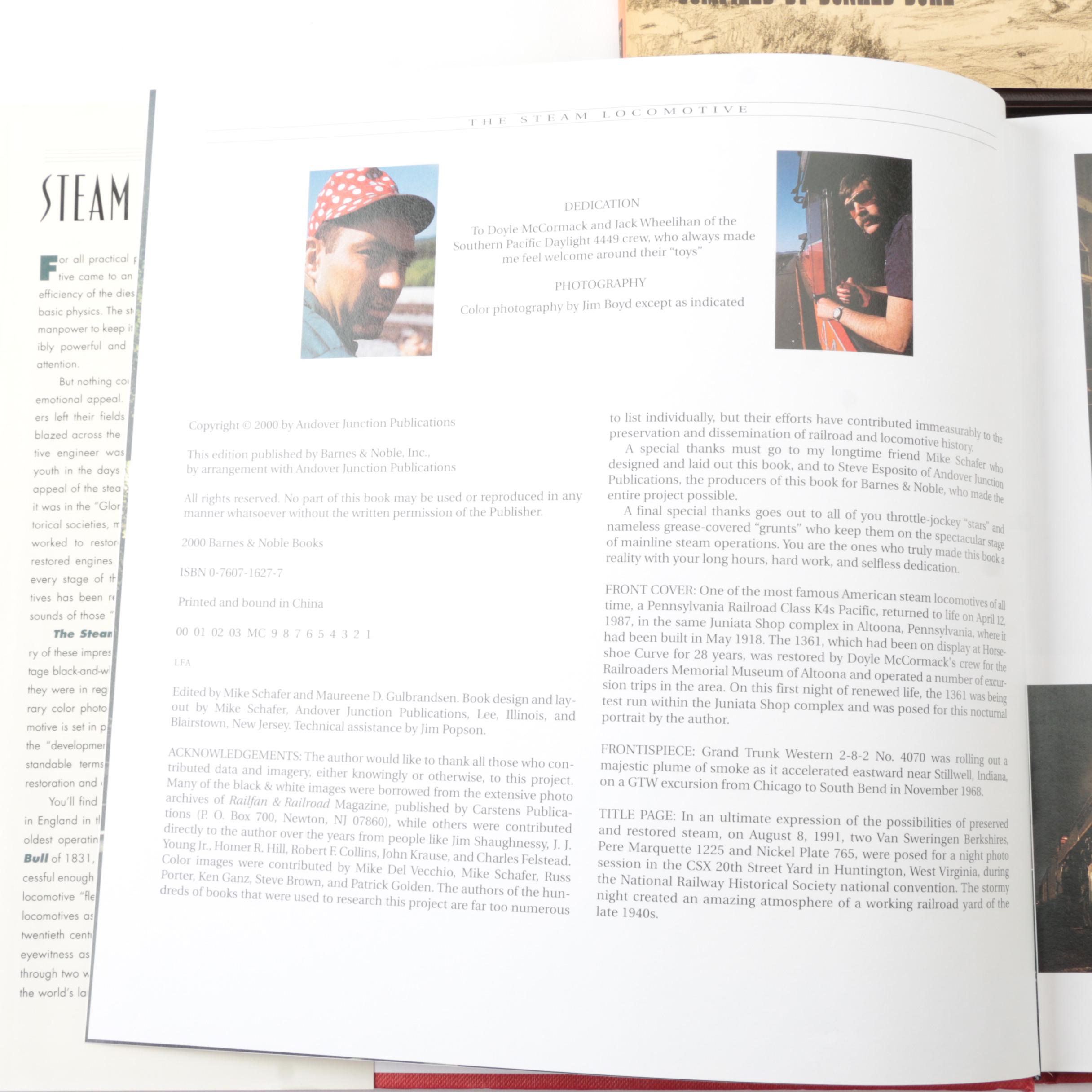 Books on Steam Locomotives