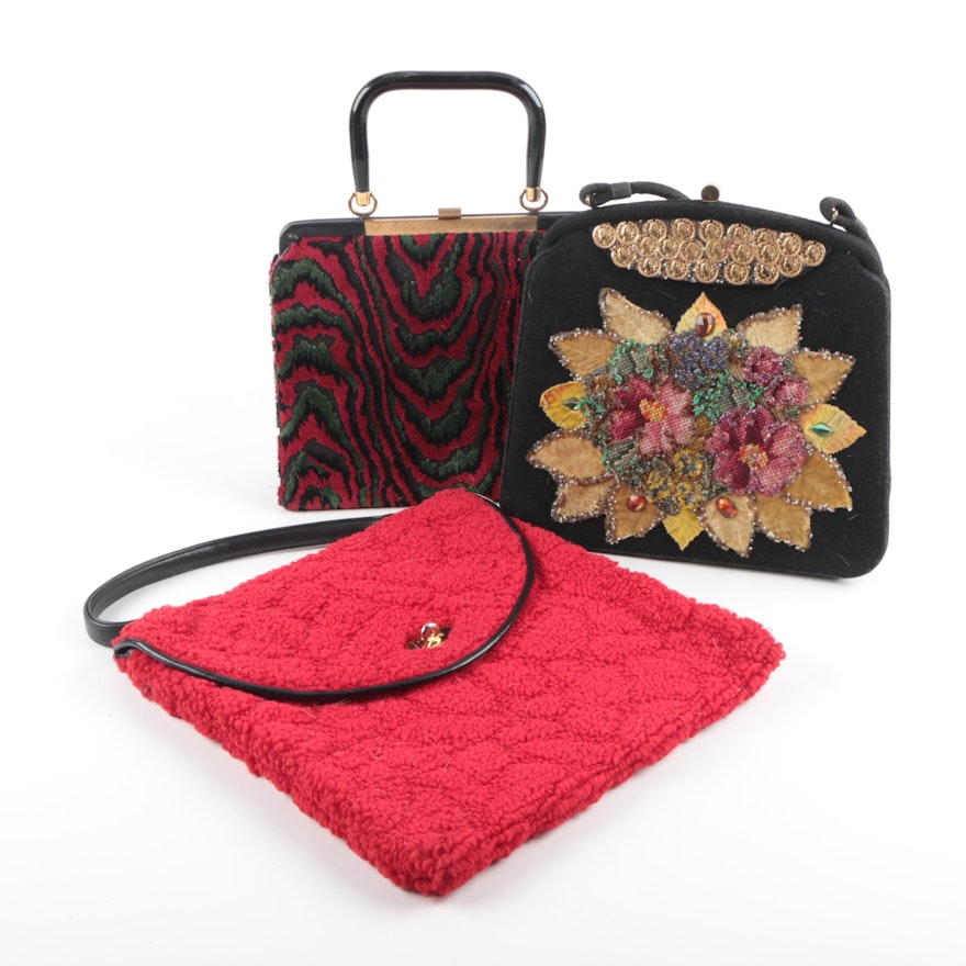 Vintage Fabric Handbags