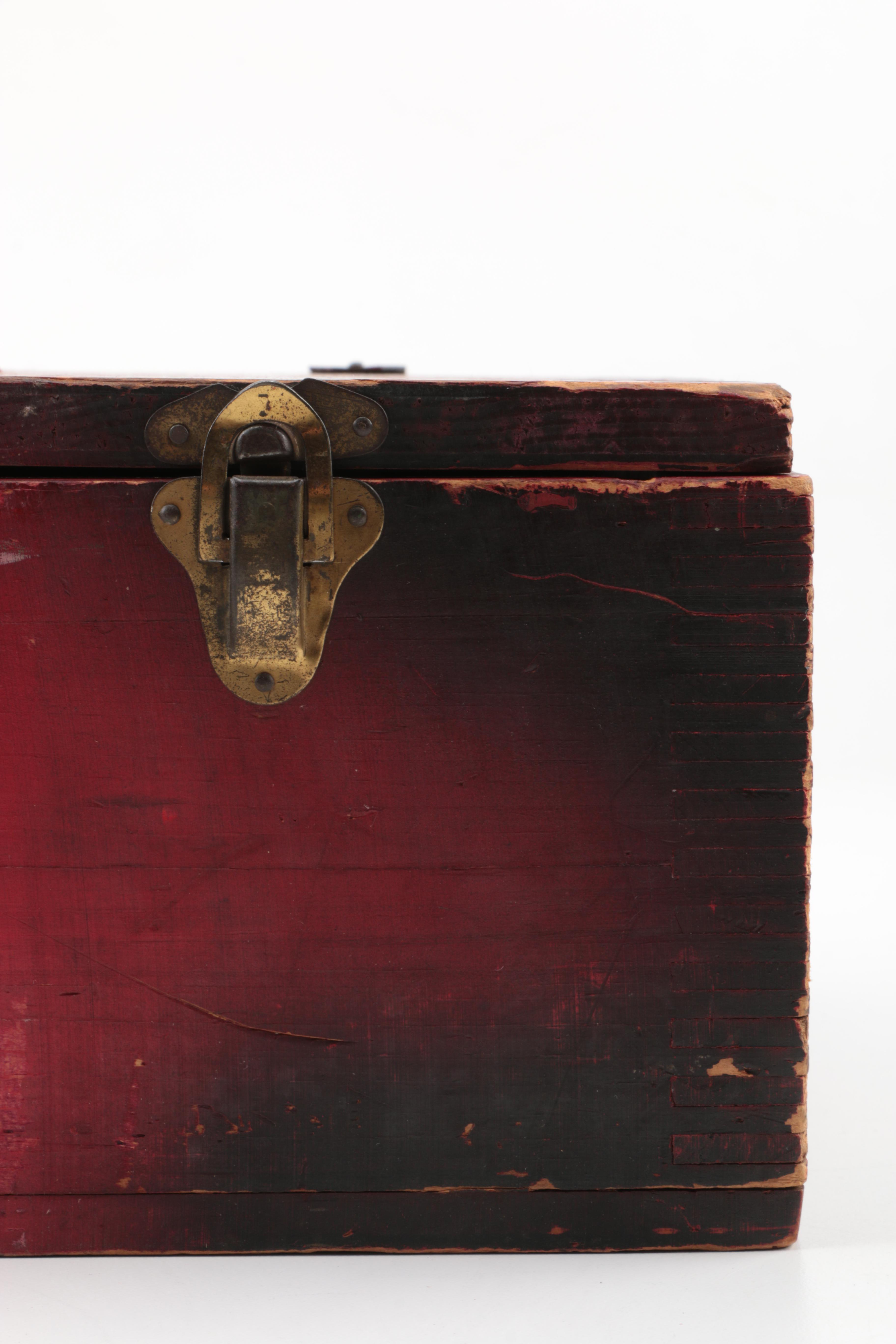 Vintage Erector Set in Wood Box