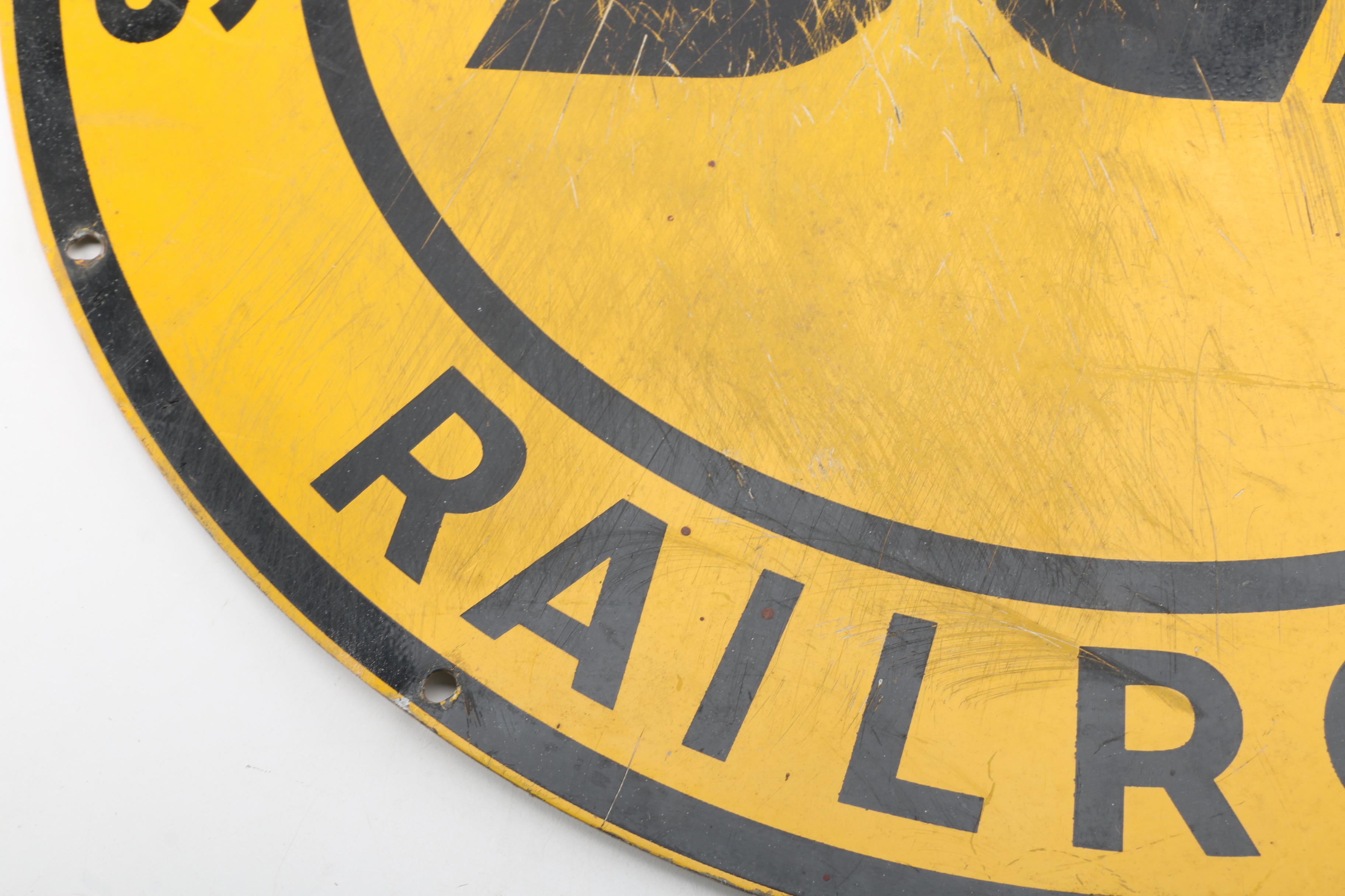 Seaboard Coast Line Railroad Sign