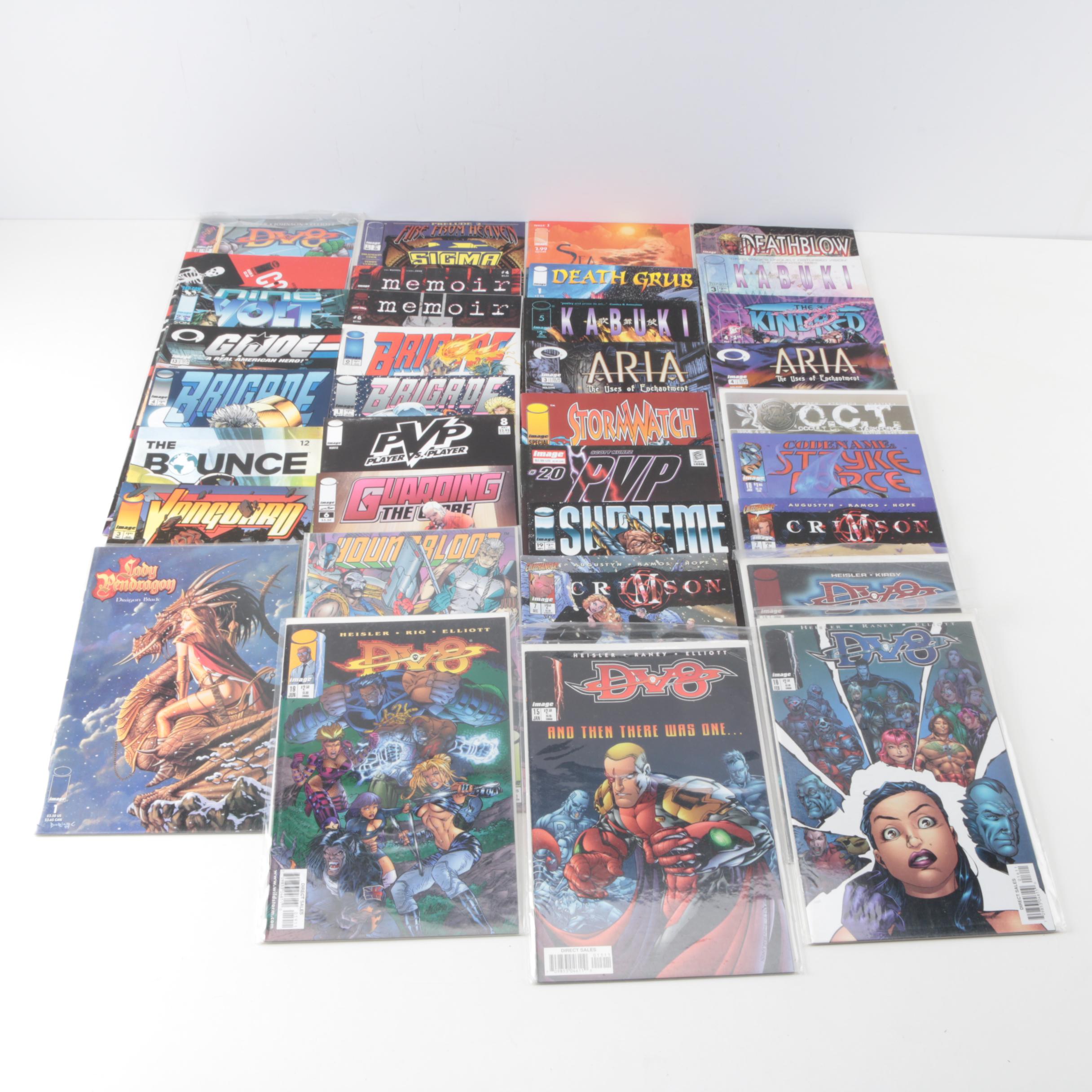 "Lady Pendragon" and Other Modern Age Image Comics