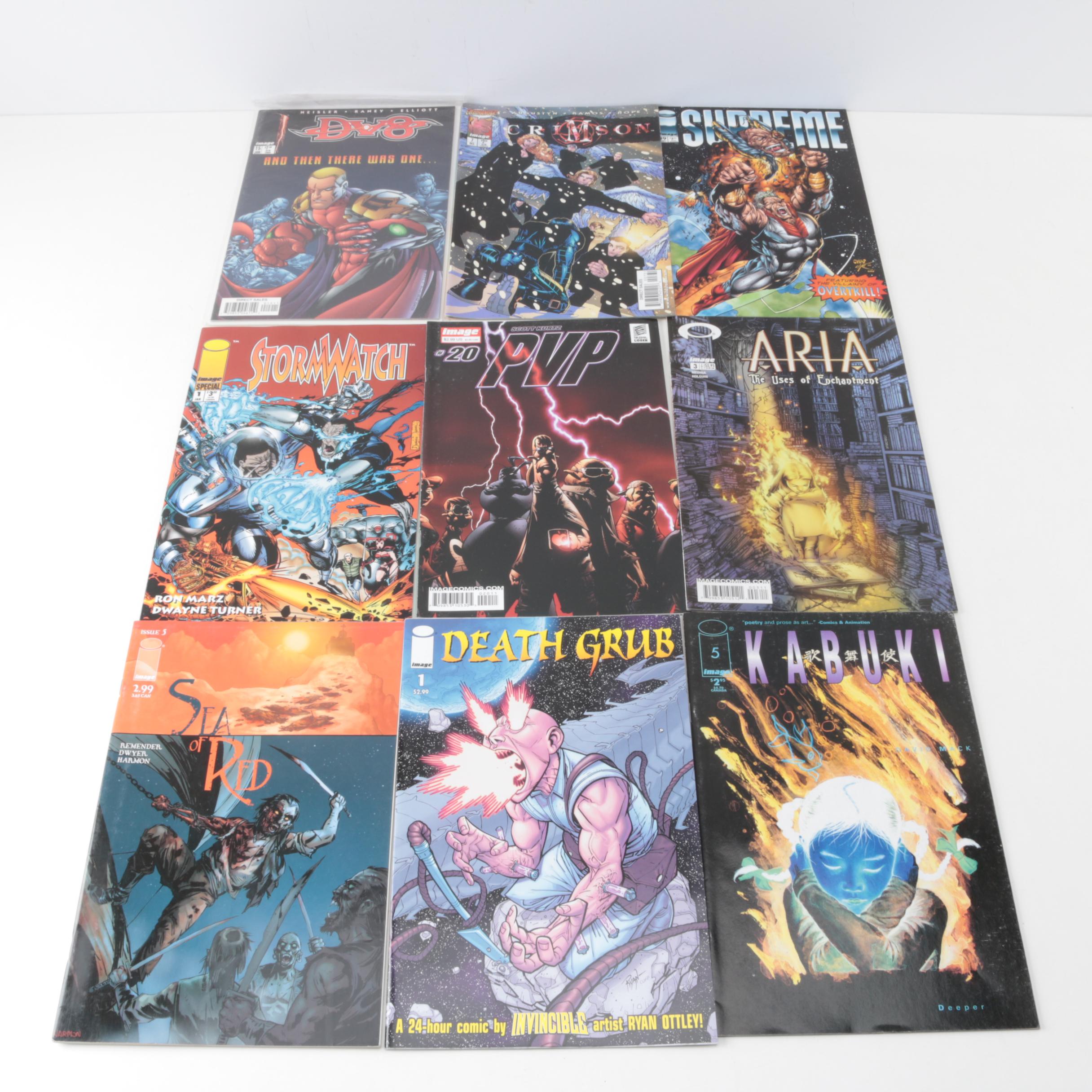 "Lady Pendragon" and Other Modern Age Image Comics