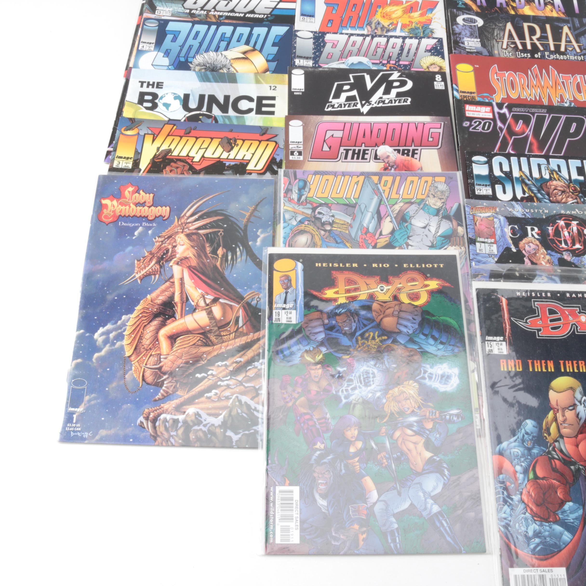 "Lady Pendragon" and Other Modern Age Image Comics