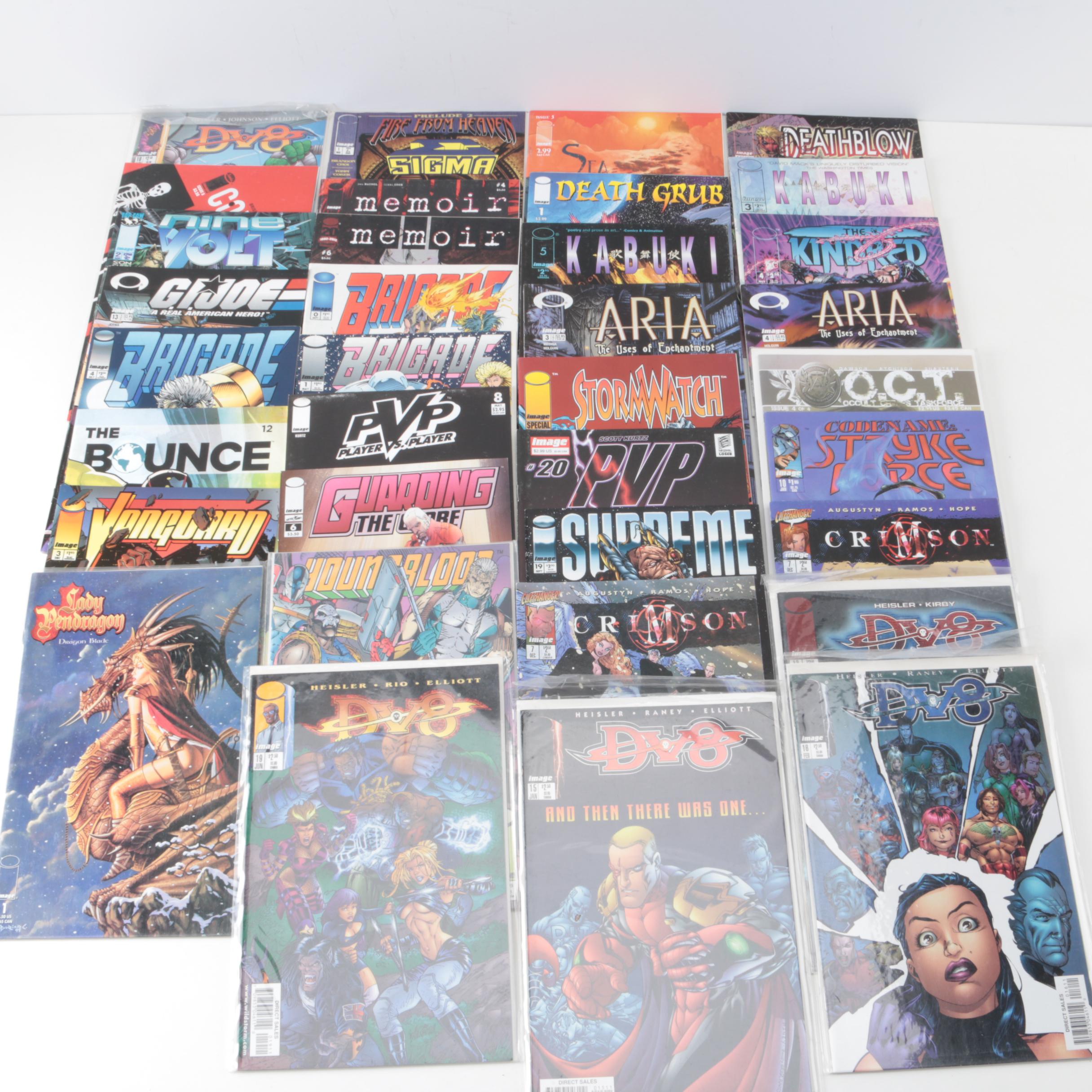 "Lady Pendragon" and Other Modern Age Image Comics