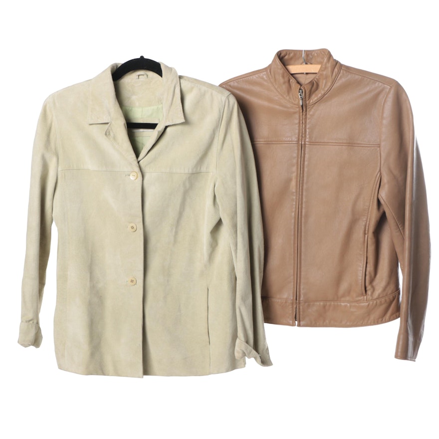 Women's Leather Jackets Including Lord & Taylor