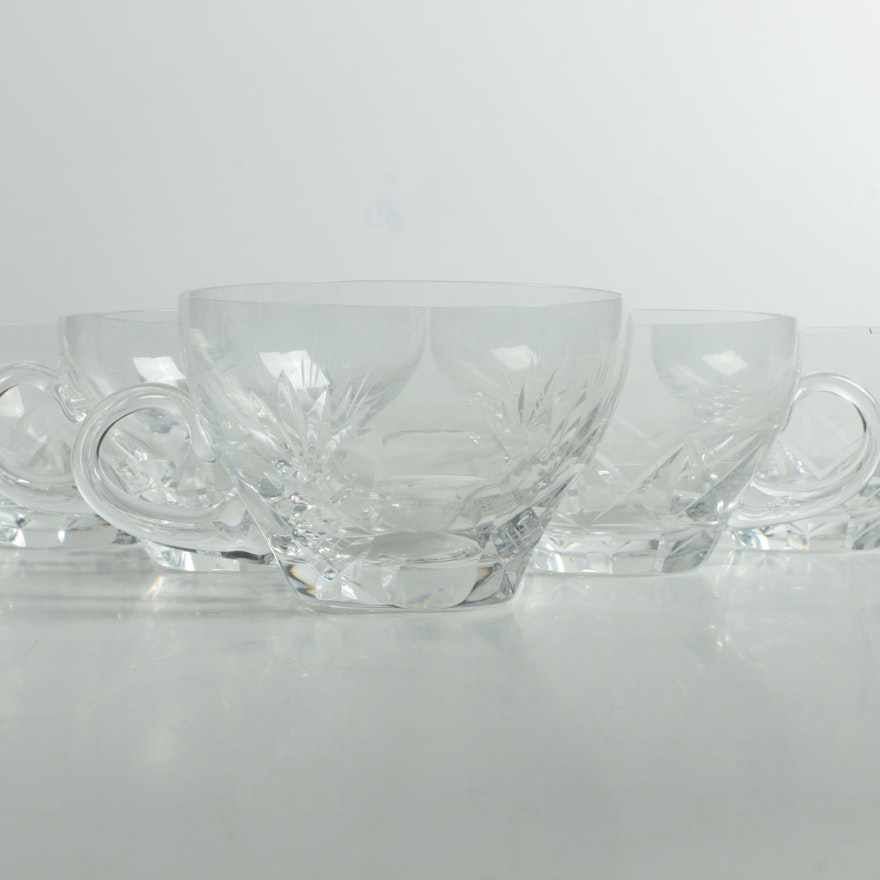Vintage Cut Glass Punch Cups