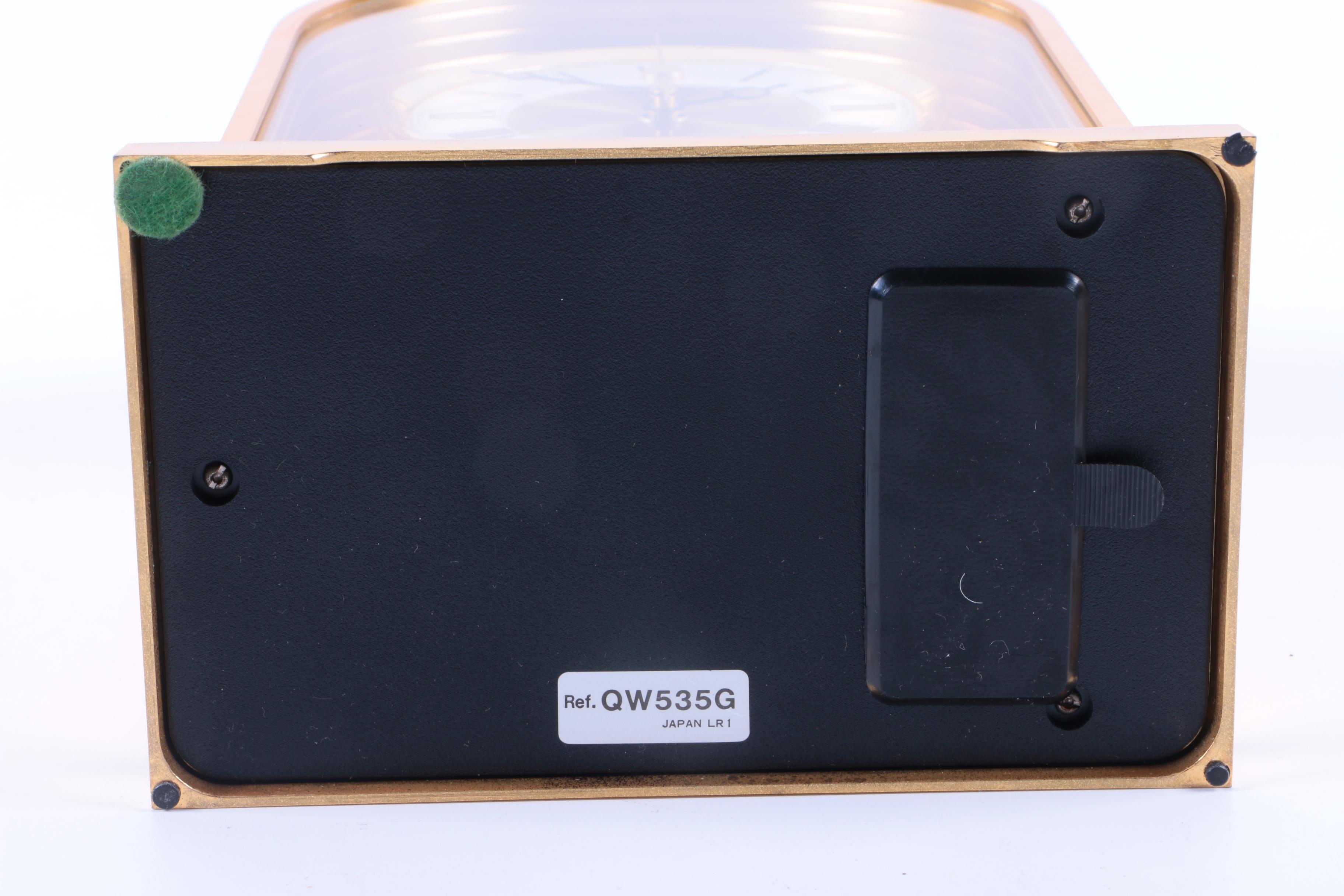 Brass Seiko Mantel Clock