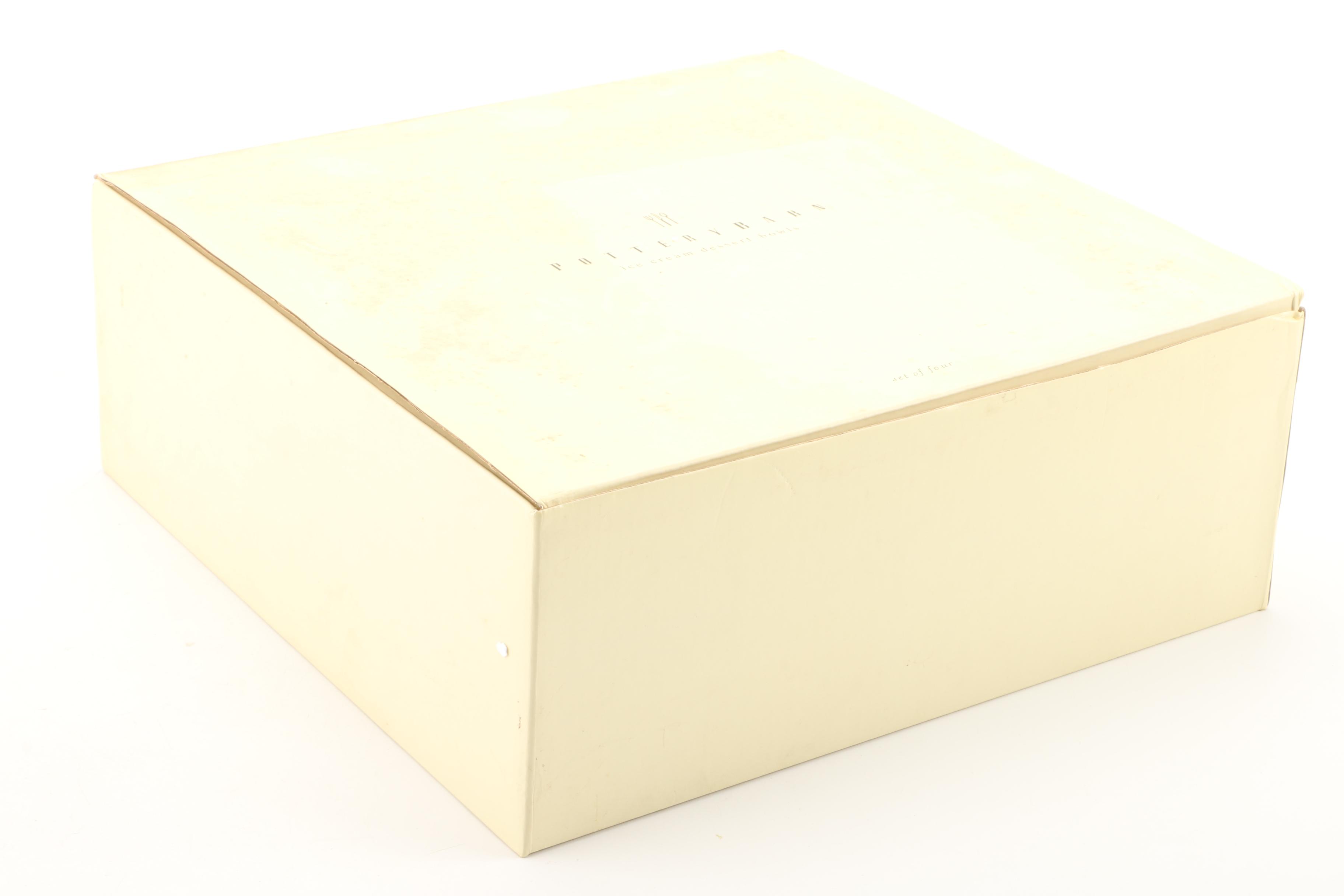 Pottery Barn "Ice Cream" Bowls