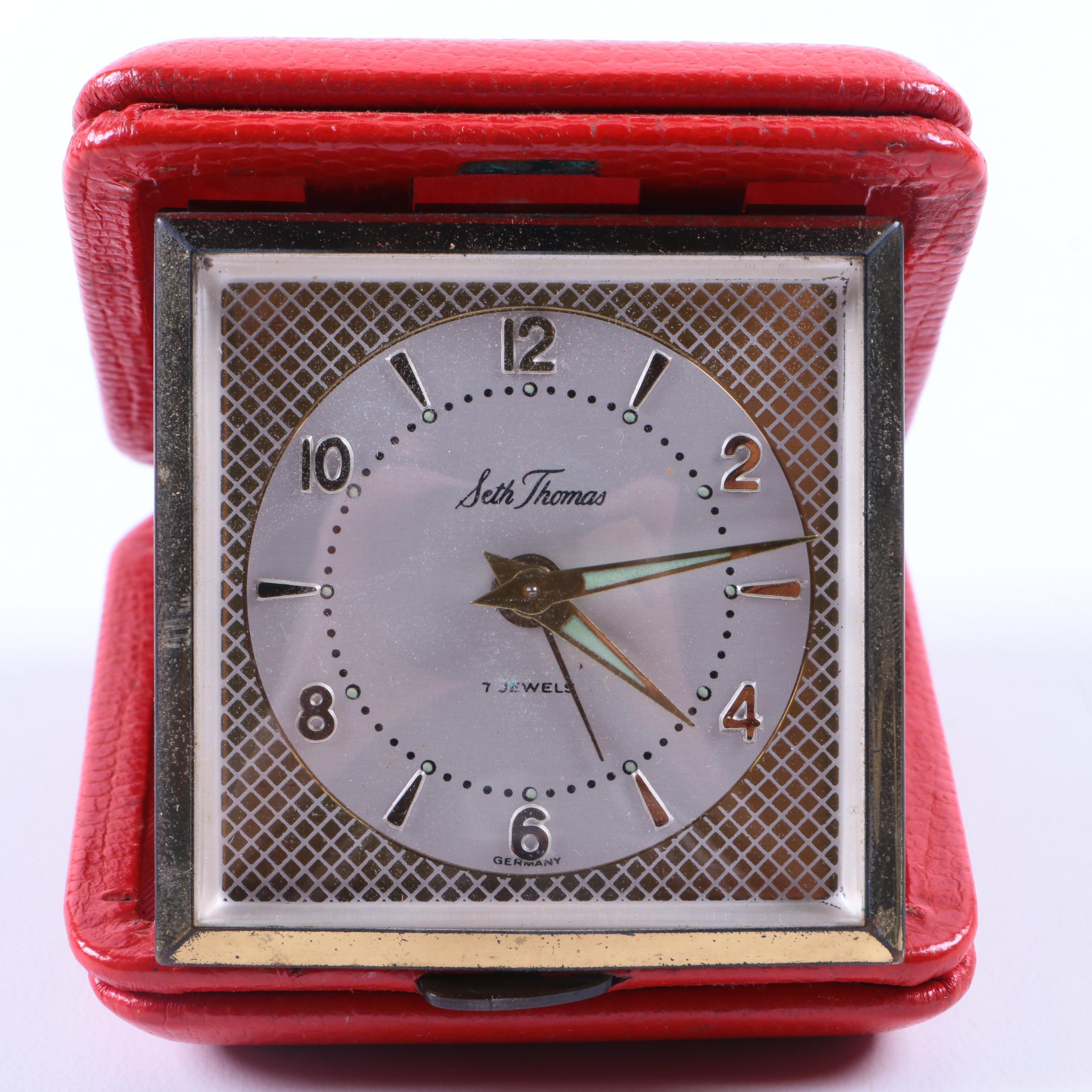 Seth Thomas Retro Travel Alarm Clock