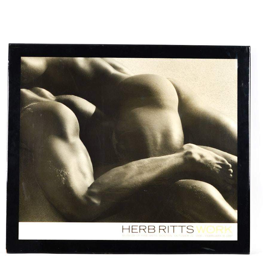 Herb Ritts Exhibition Poster