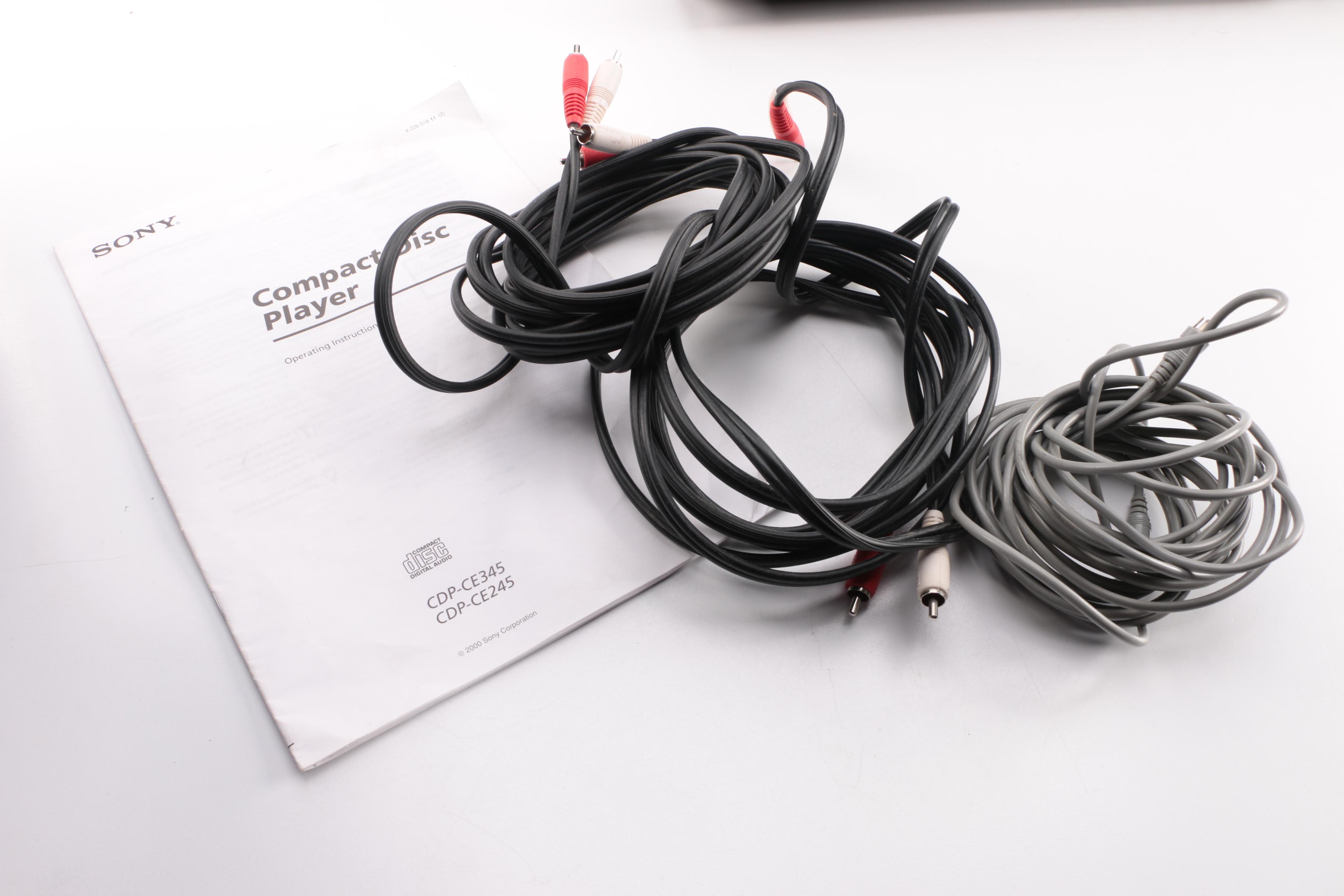 Sony CDP-CE345 Compact Disc Player