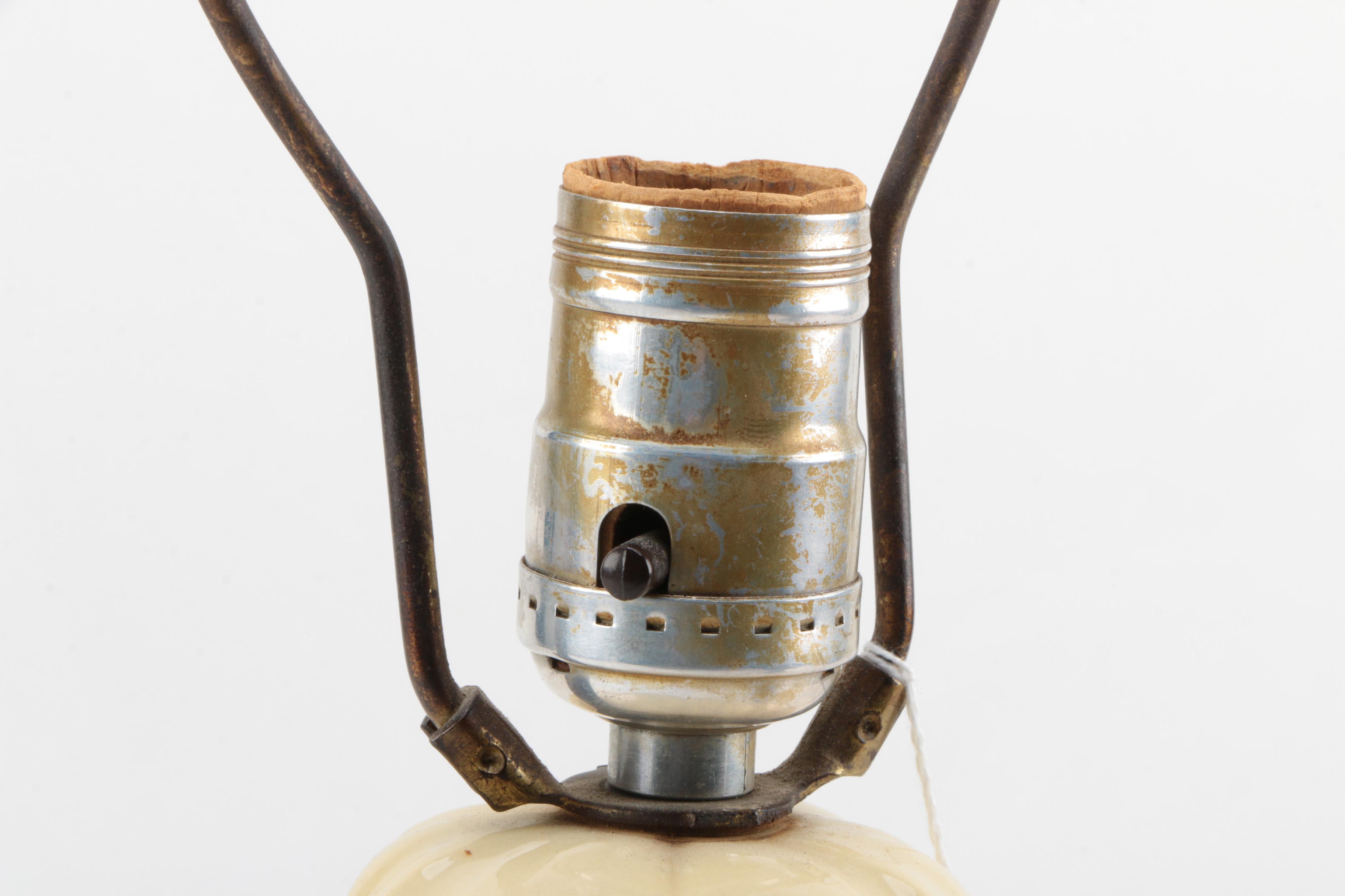 PRIORITY-Ceramic and Wooden Table Lamps