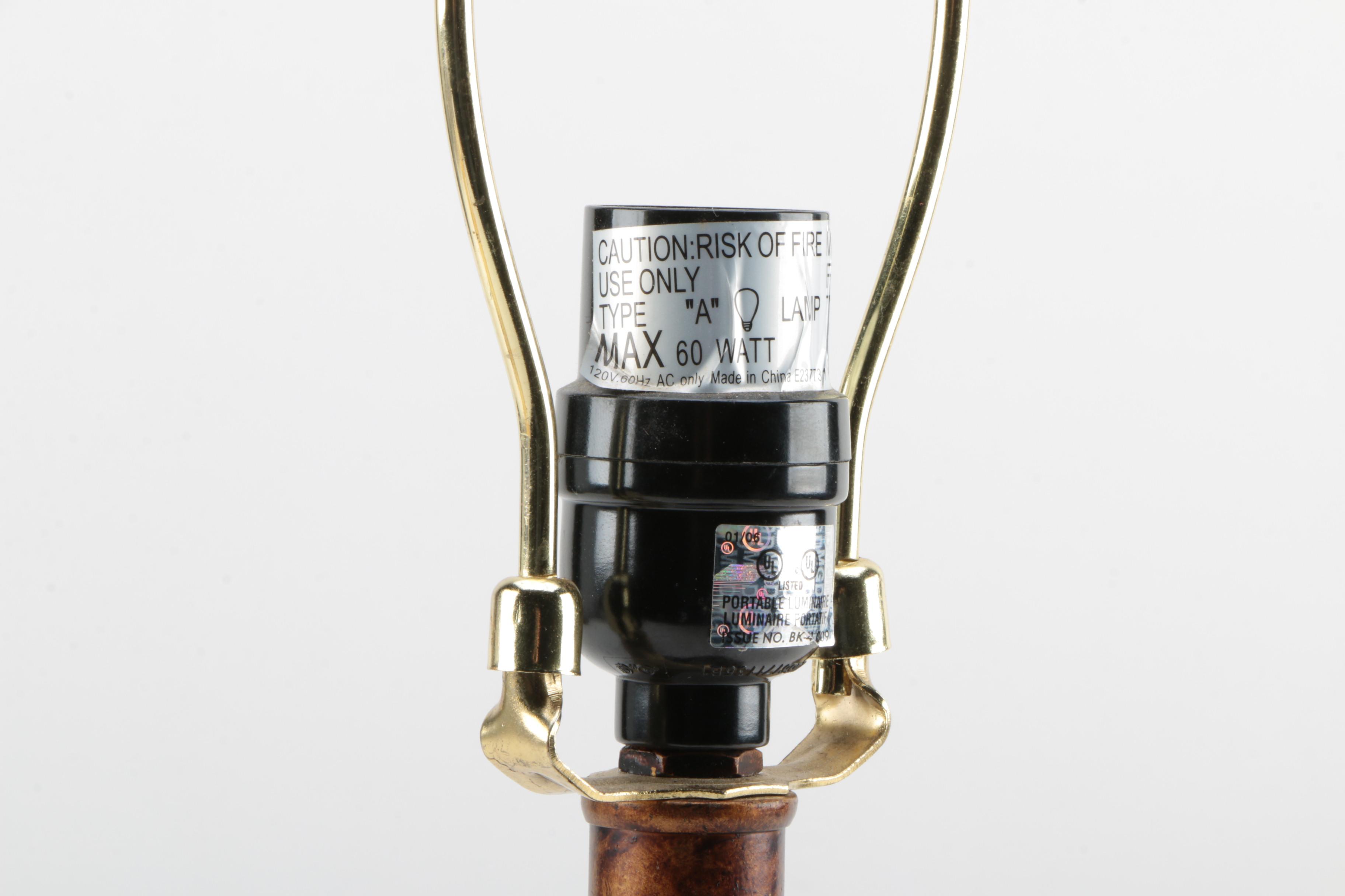 PRIORITY-Ceramic and Wooden Table Lamps