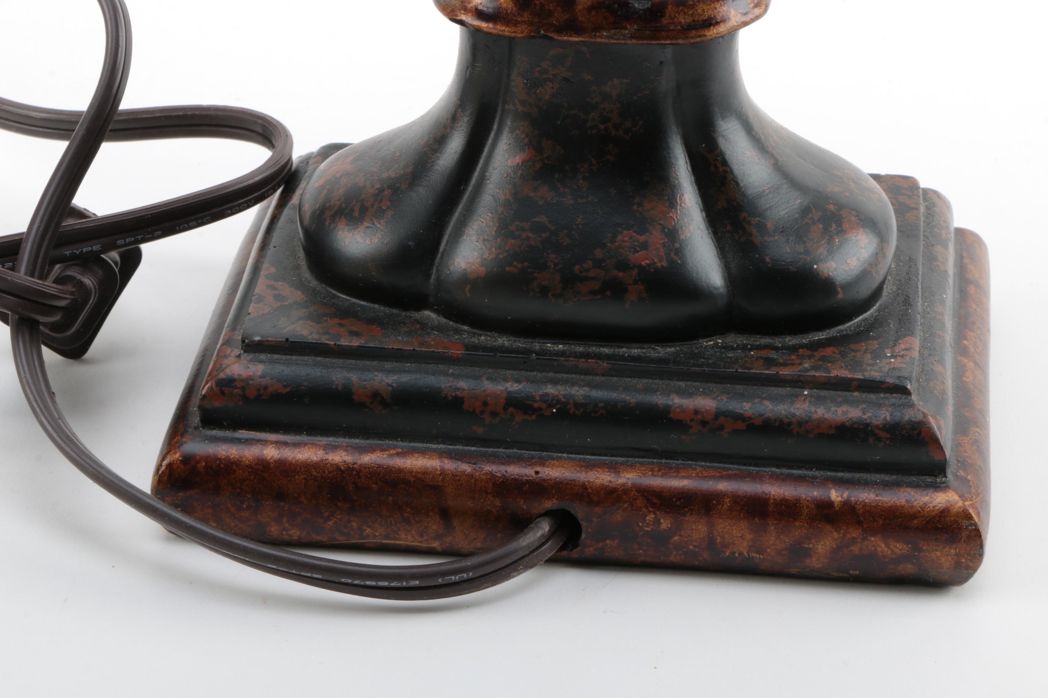 PRIORITY-Ceramic and Wooden Table Lamps