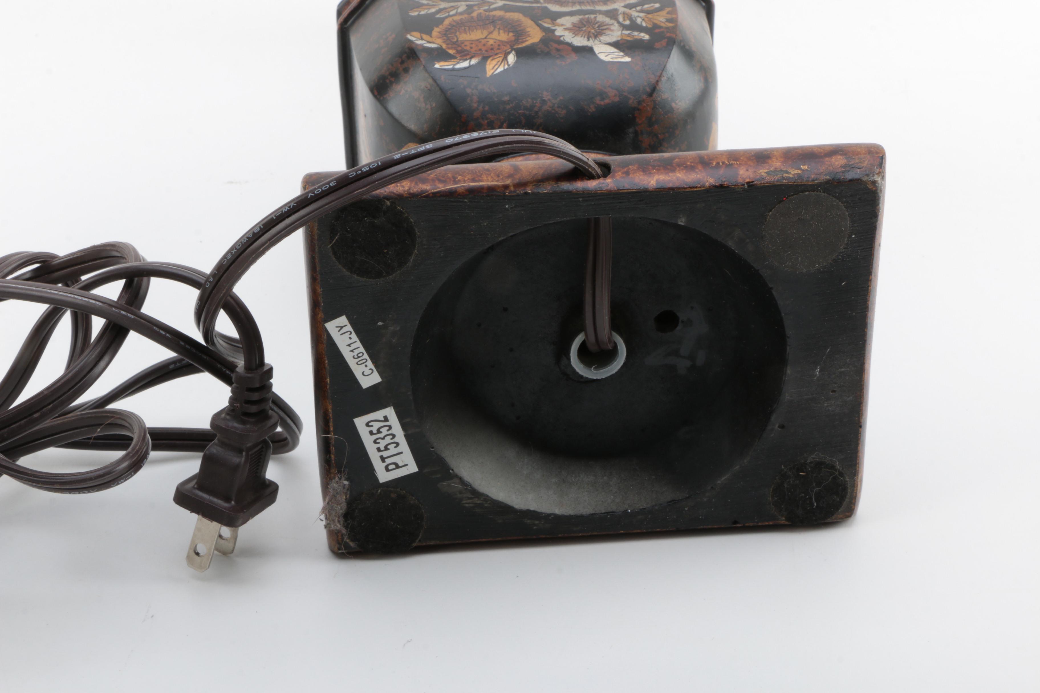 PRIORITY-Ceramic and Wooden Table Lamps