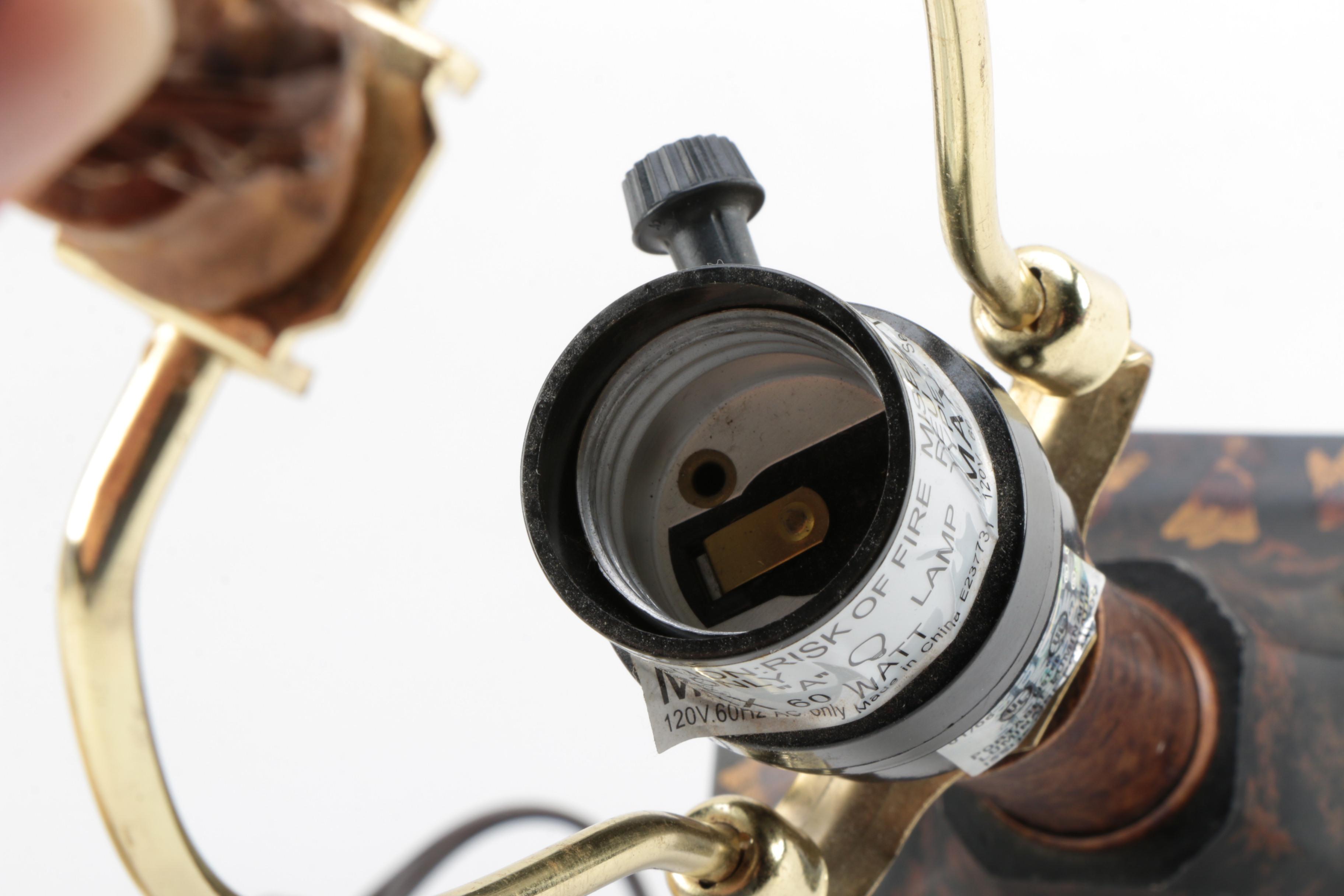 PRIORITY-Ceramic and Wooden Table Lamps