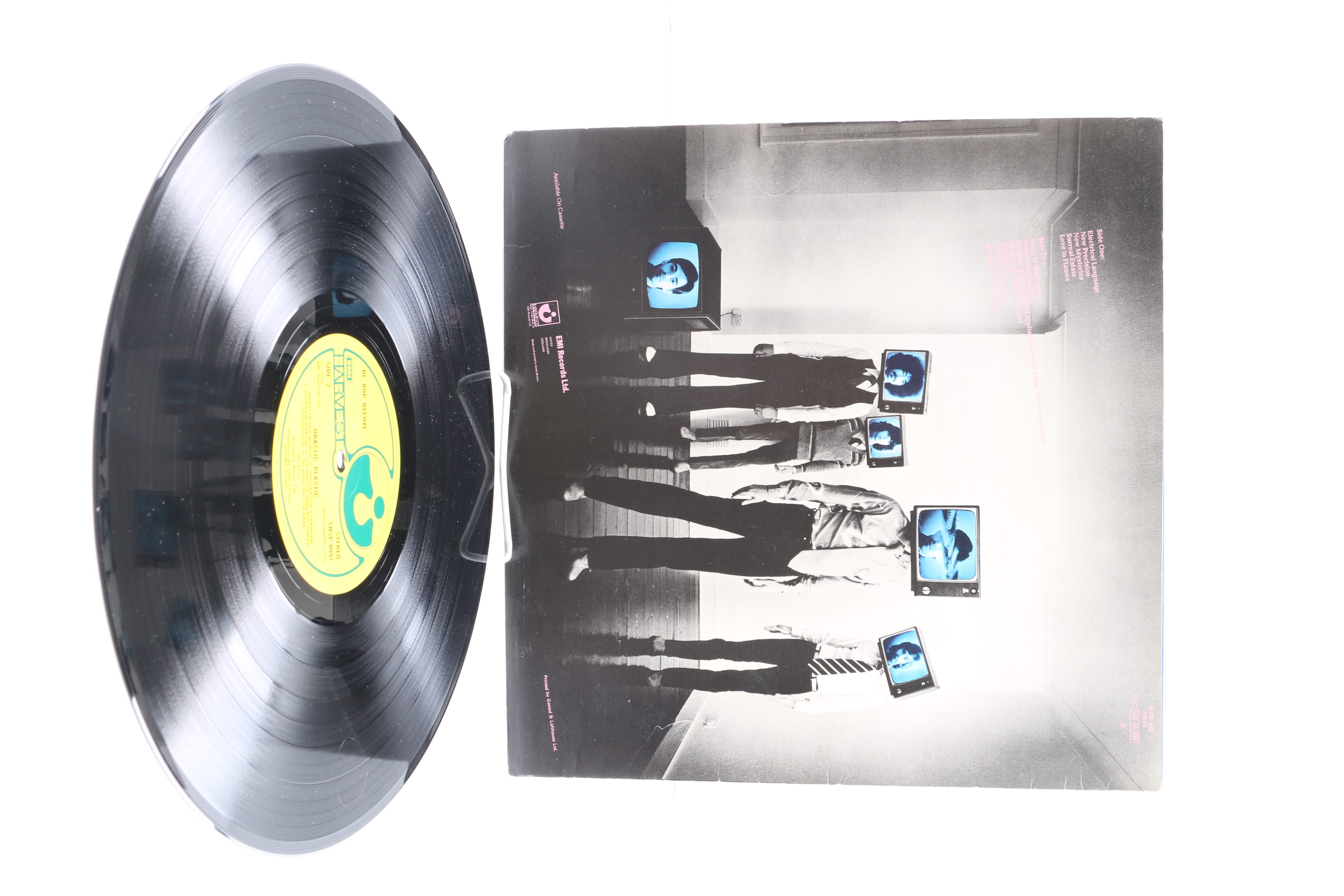 Be Bop Deluxe LPs Including "Modern Music" & "Drastic Plastic"