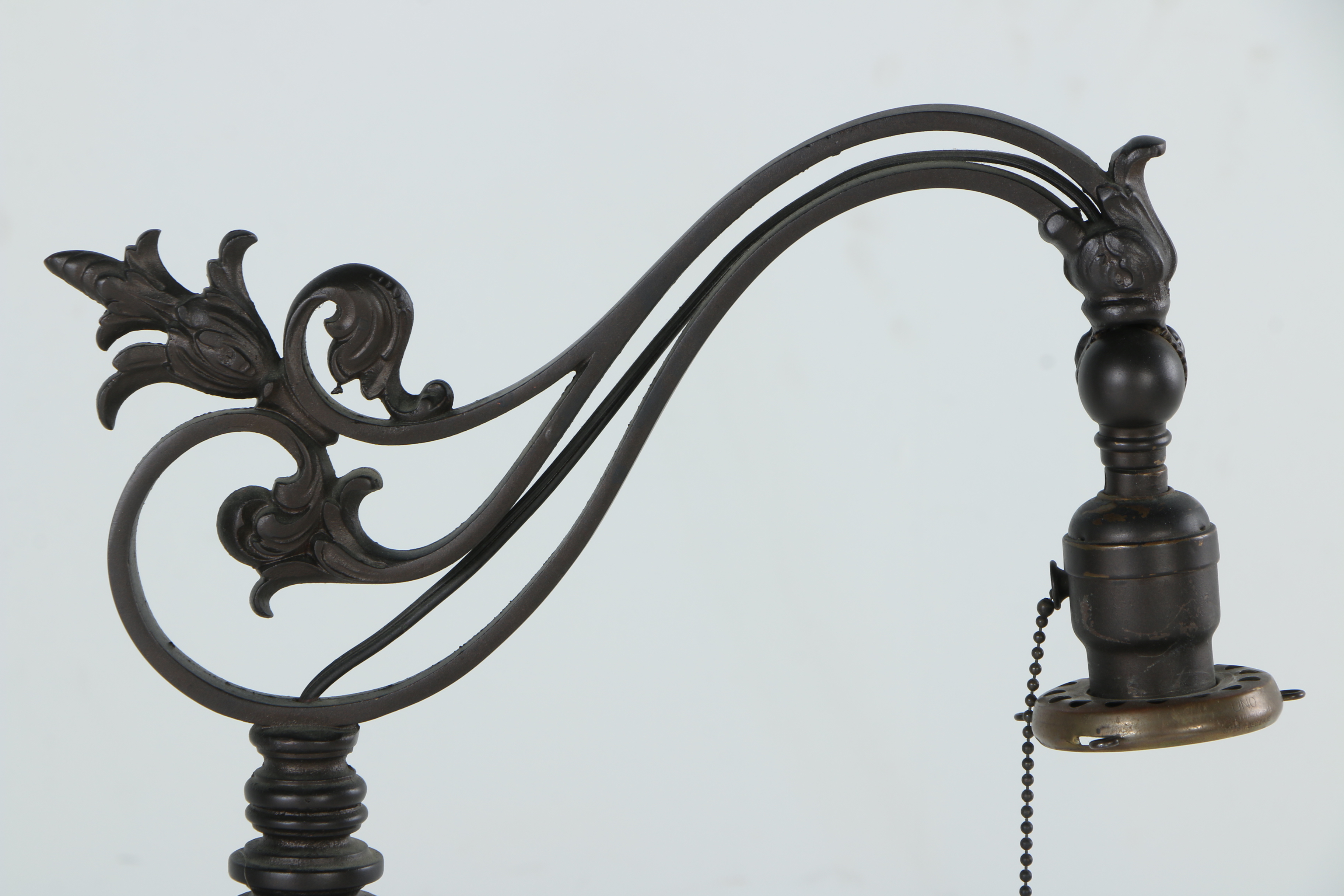 Vintage Cast Iron Floor Lamp