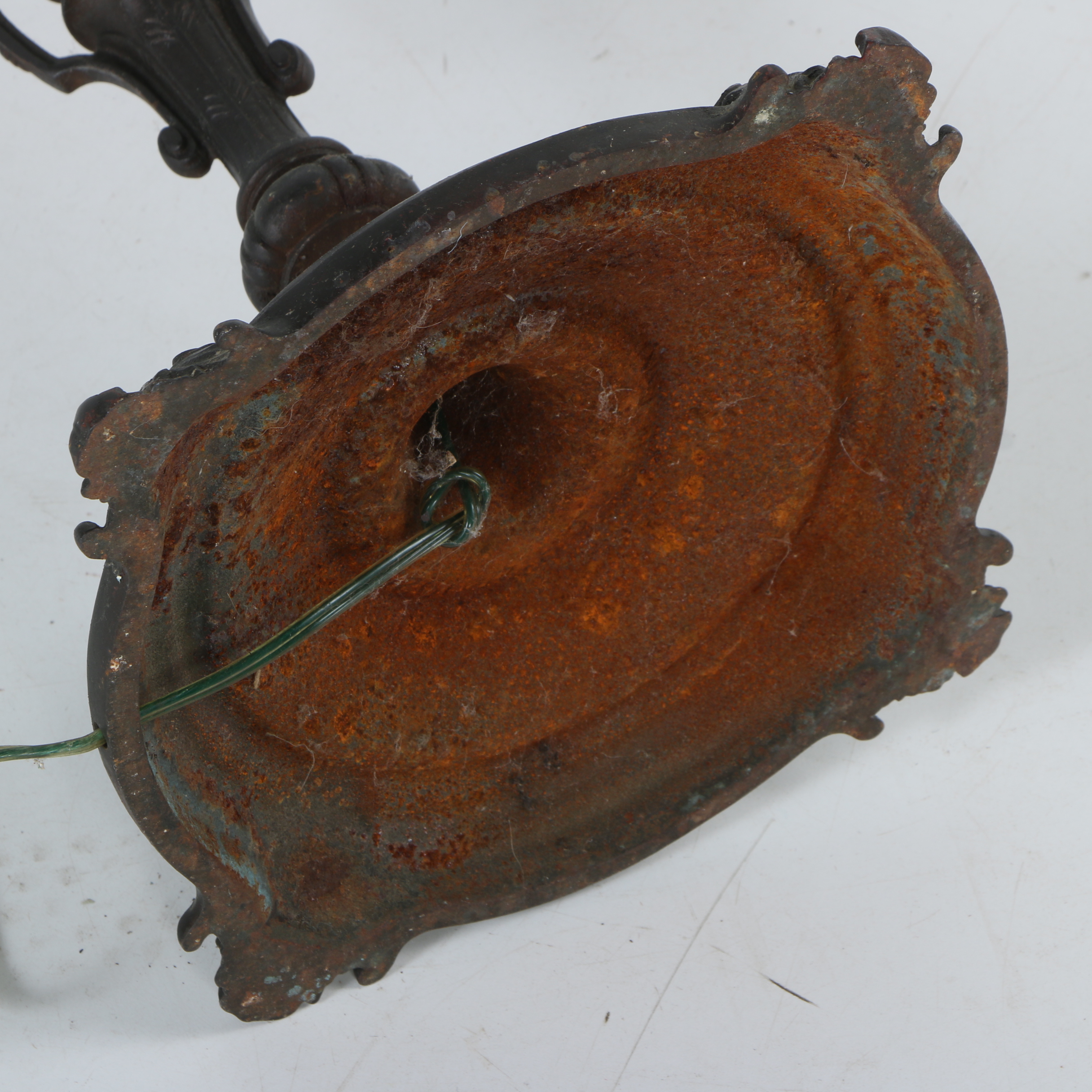 Vintage Cast Iron Floor Lamp