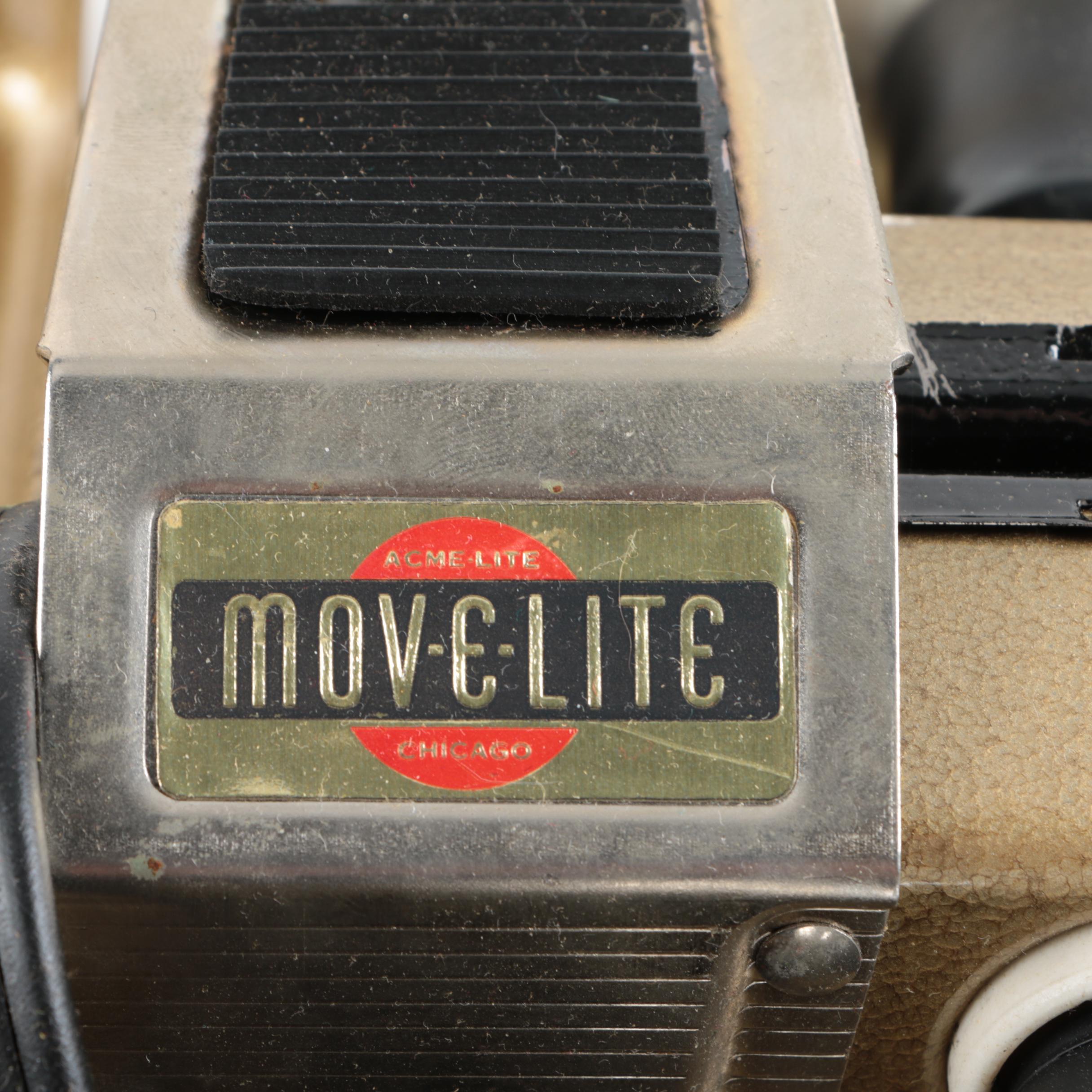 Brownie Movie Camera with Mov-E-Lite Bulbs