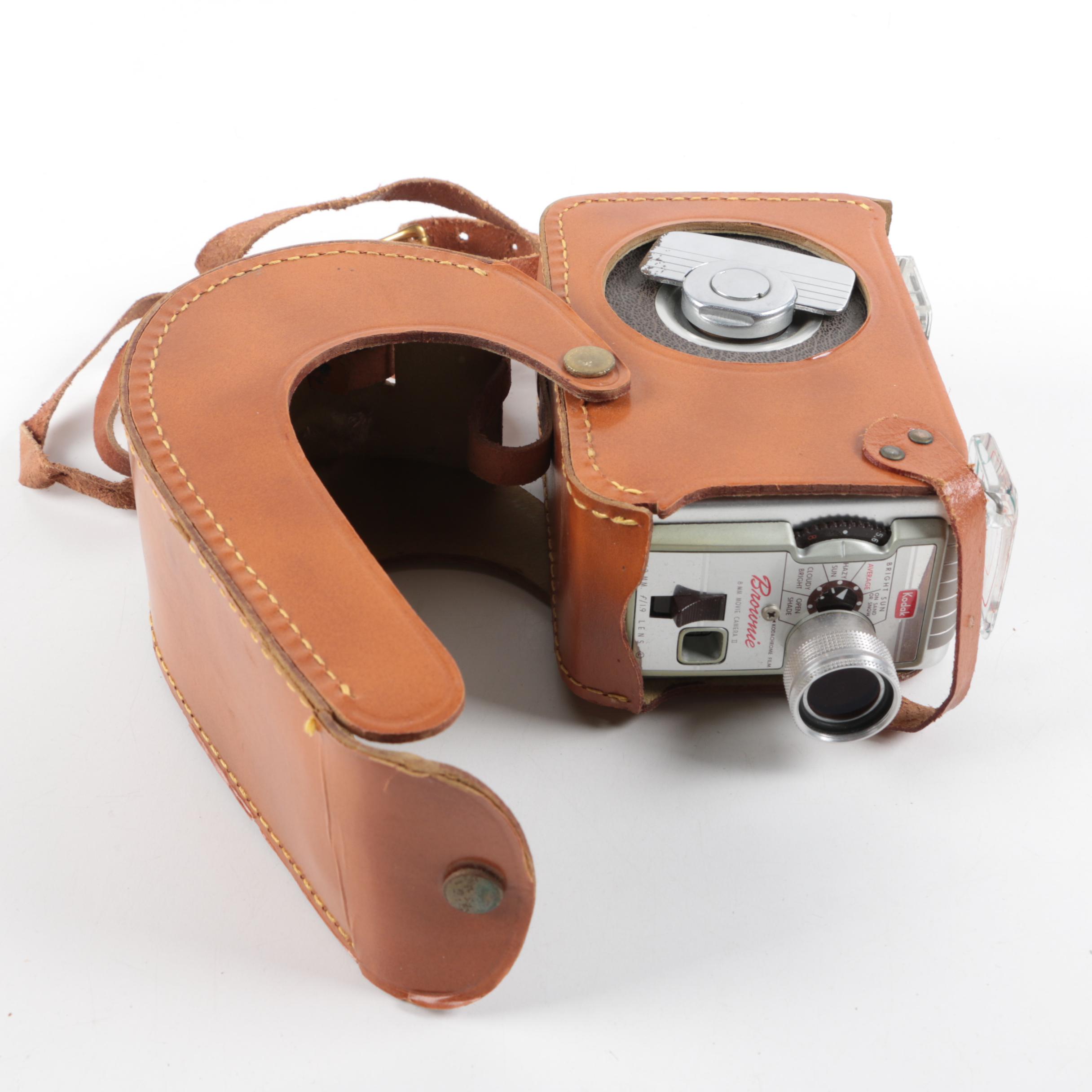 Brownie Movie Camera with Mov-E-Lite Bulbs