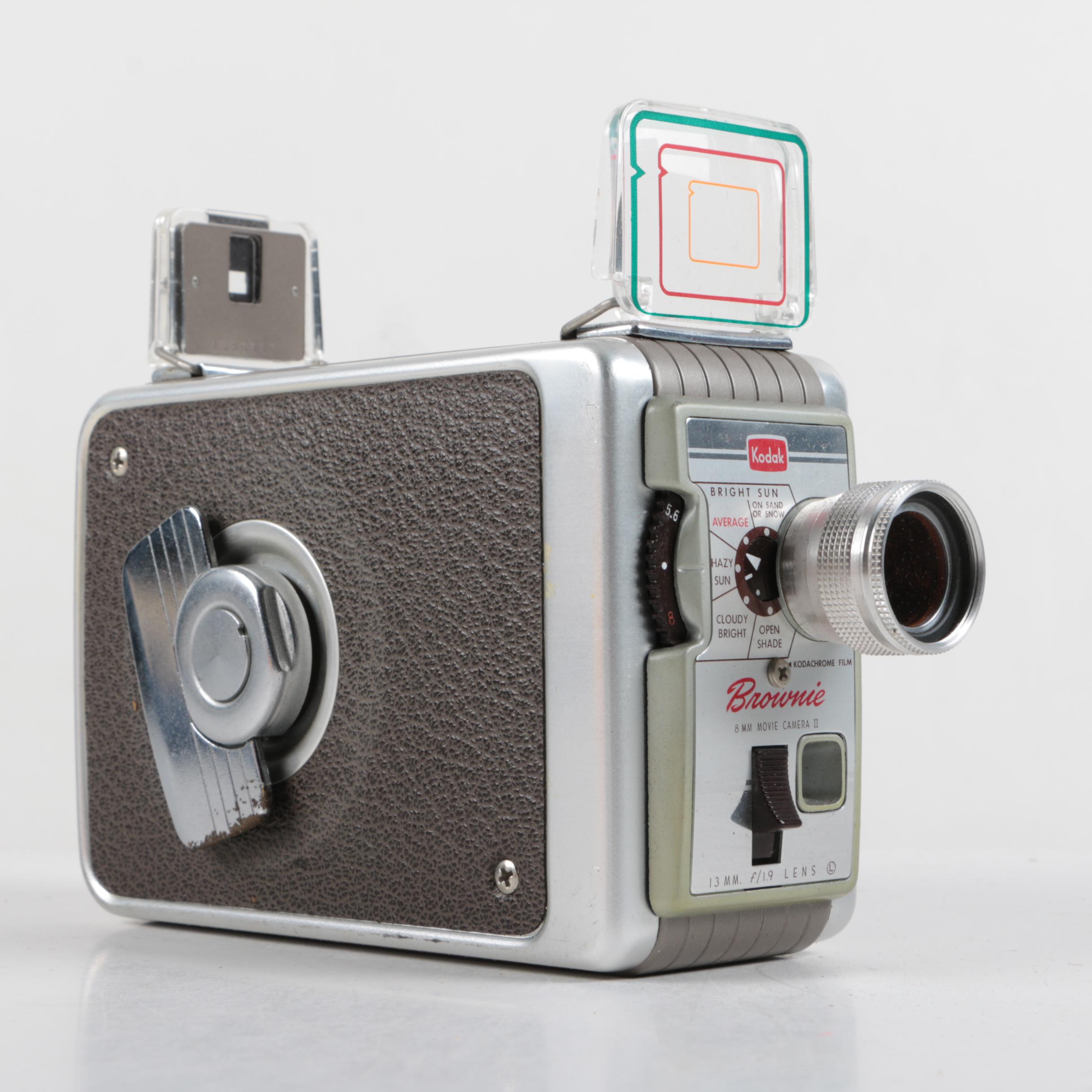 Brownie Movie Camera with Mov-E-Lite Bulbs