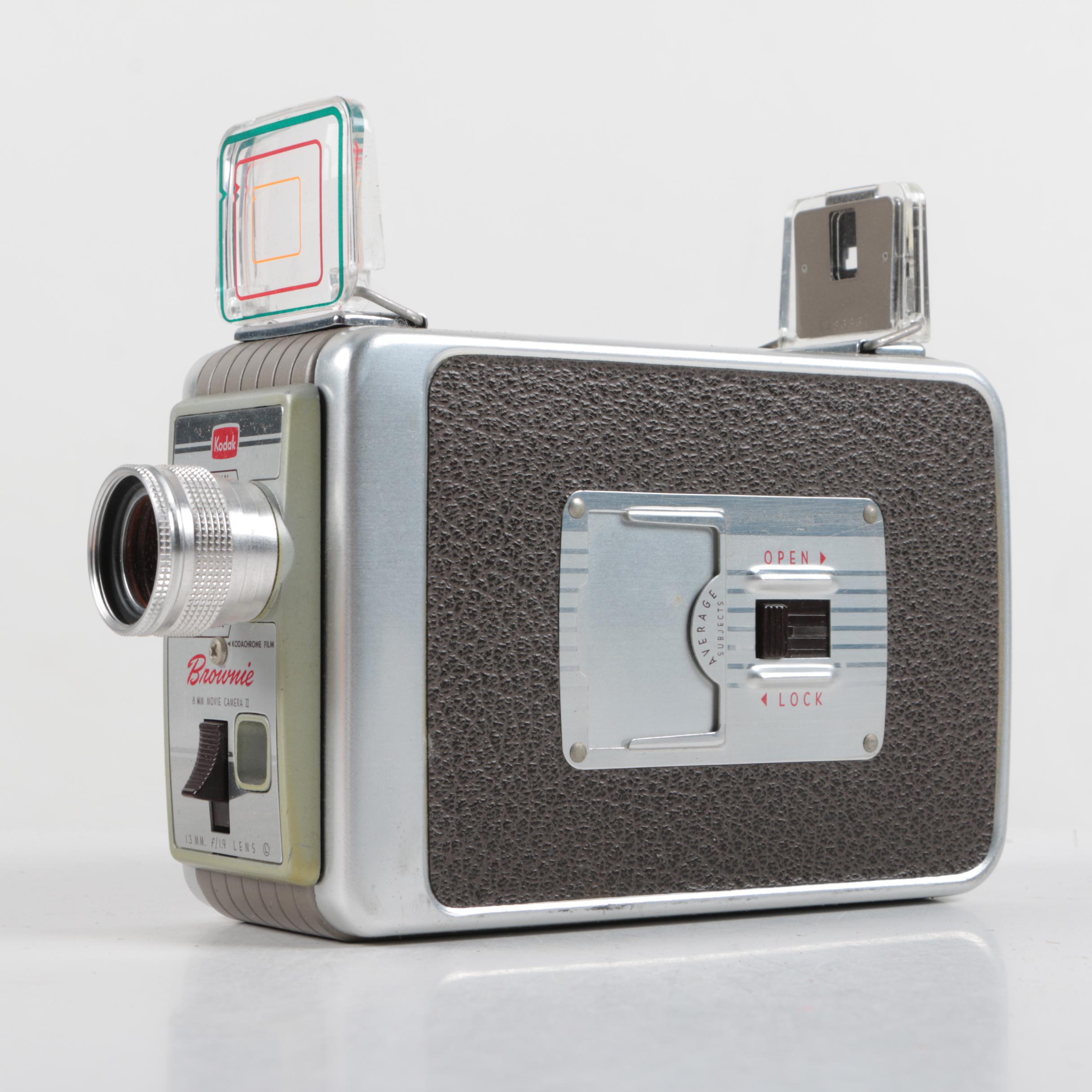 Brownie Movie Camera with Mov-E-Lite Bulbs