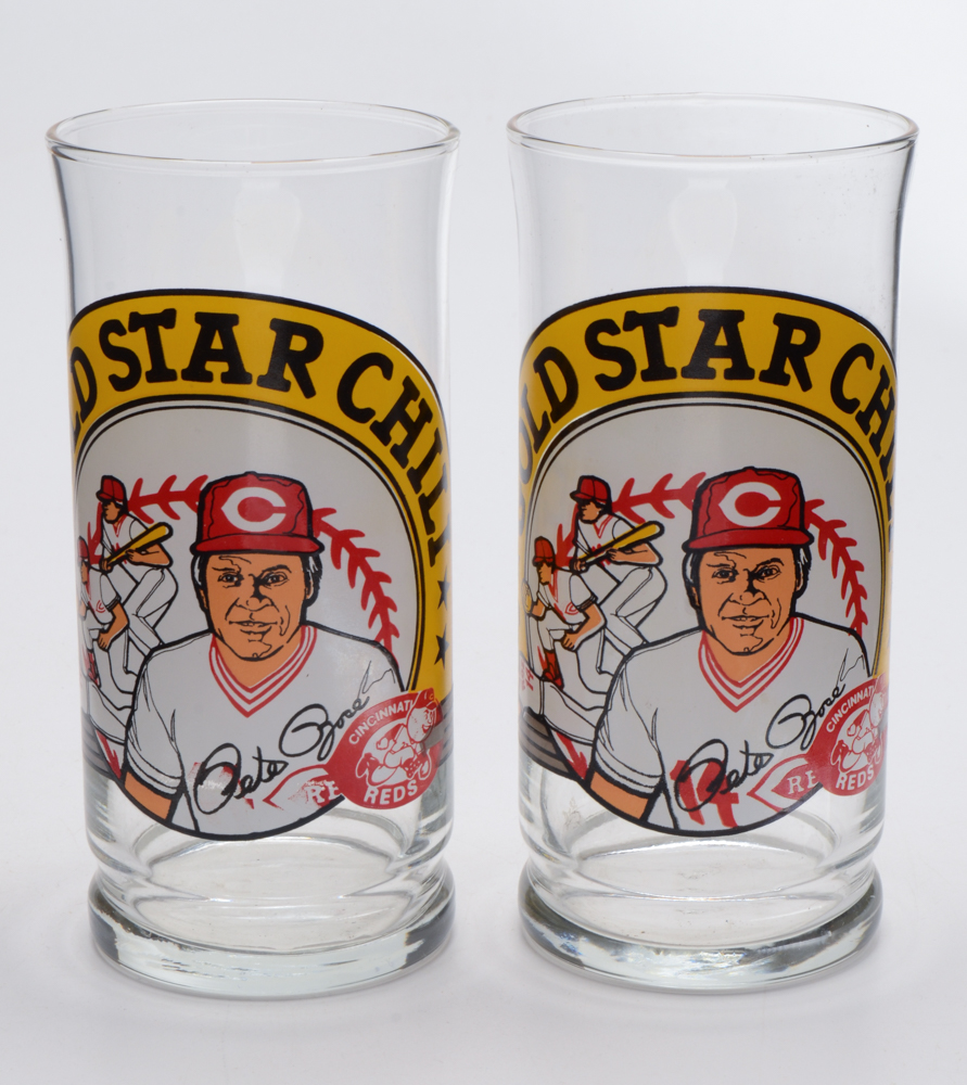 Baseball and Football Souvenir Drinking Glasses