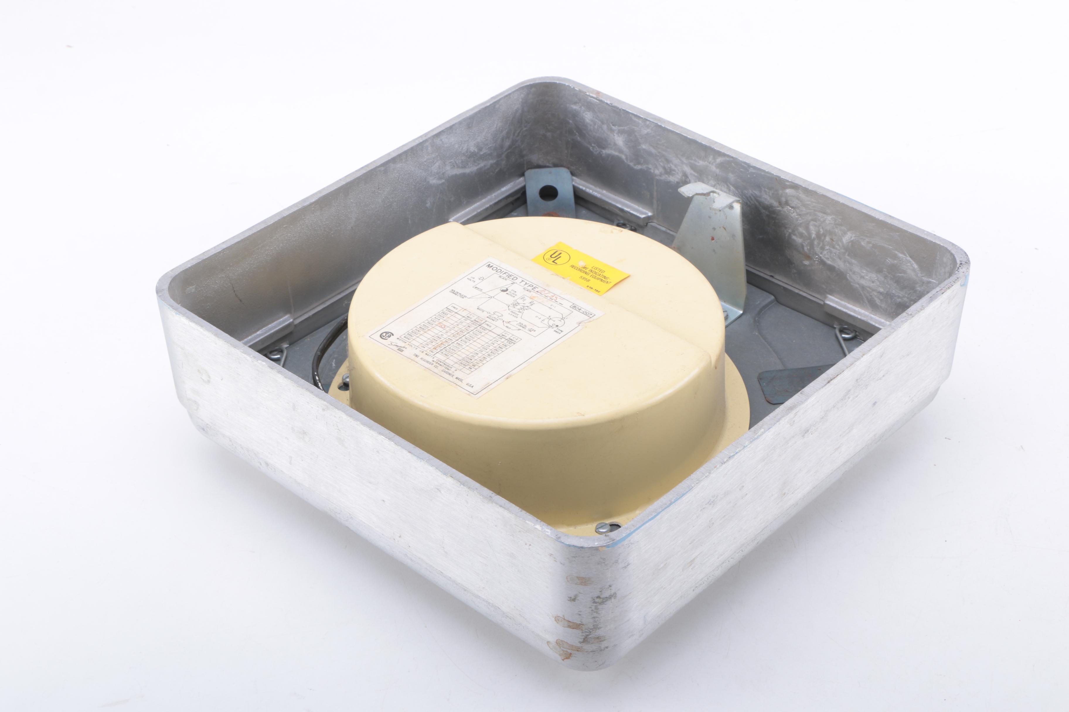 Vintage Simplex Electrical Wall Clock