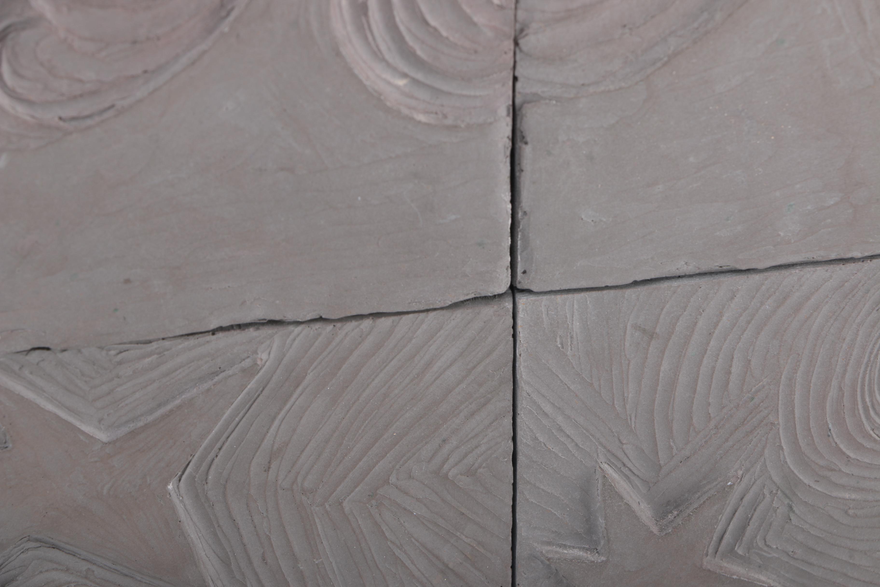 Signed Lynne Feinberg Decorative Tile Wall Hangings