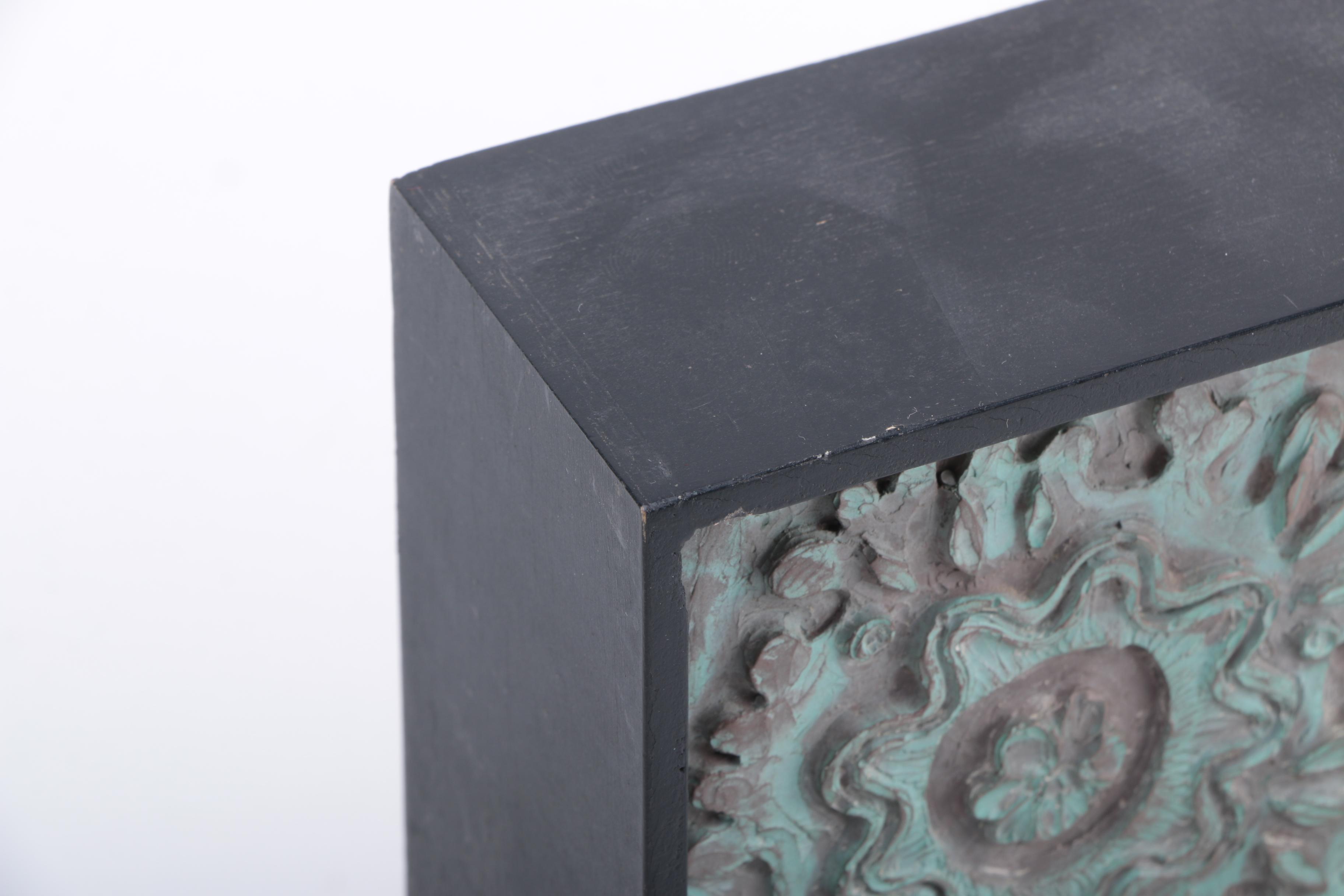 Signed Lynne Feinberg Decorative Tile Wall Hangings