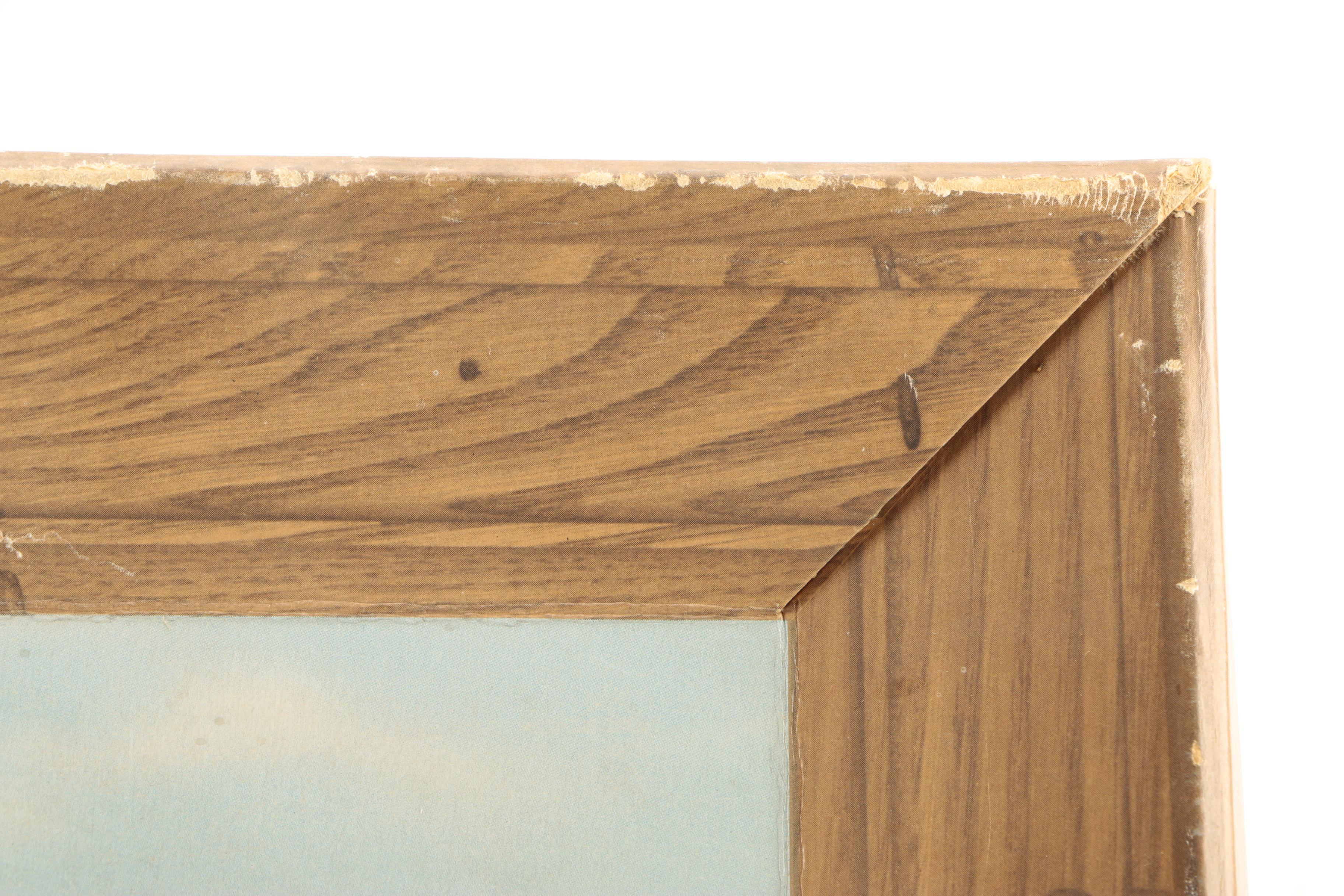 1952 Budweiser Reproduction Otto Becker's "Custer's Last Fight" Framed Painting