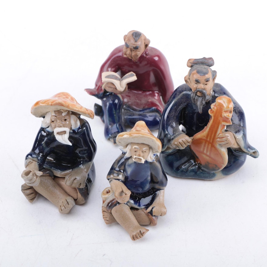 Chinese Stoneware Figurines