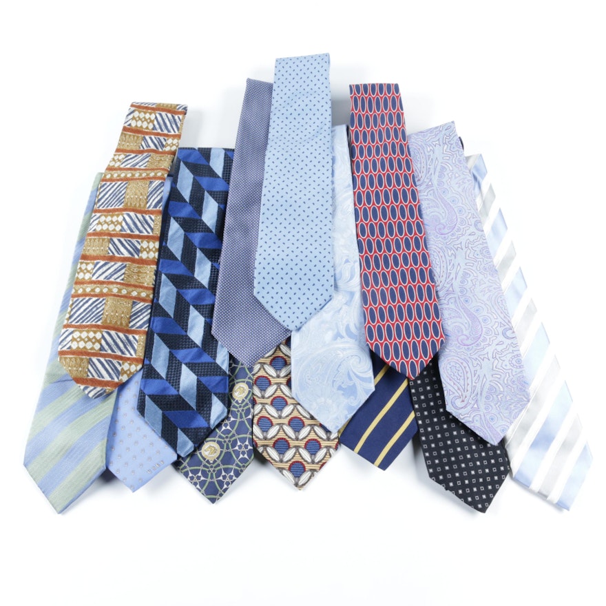 Men's Neckties Including Lauren Ralph Lauren, Land's End and Jos. A. Bank