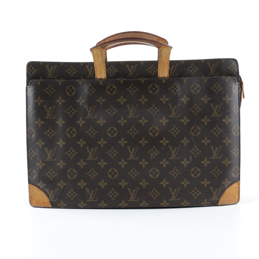 Vintage Louis Vuitton Monogram Briefcase