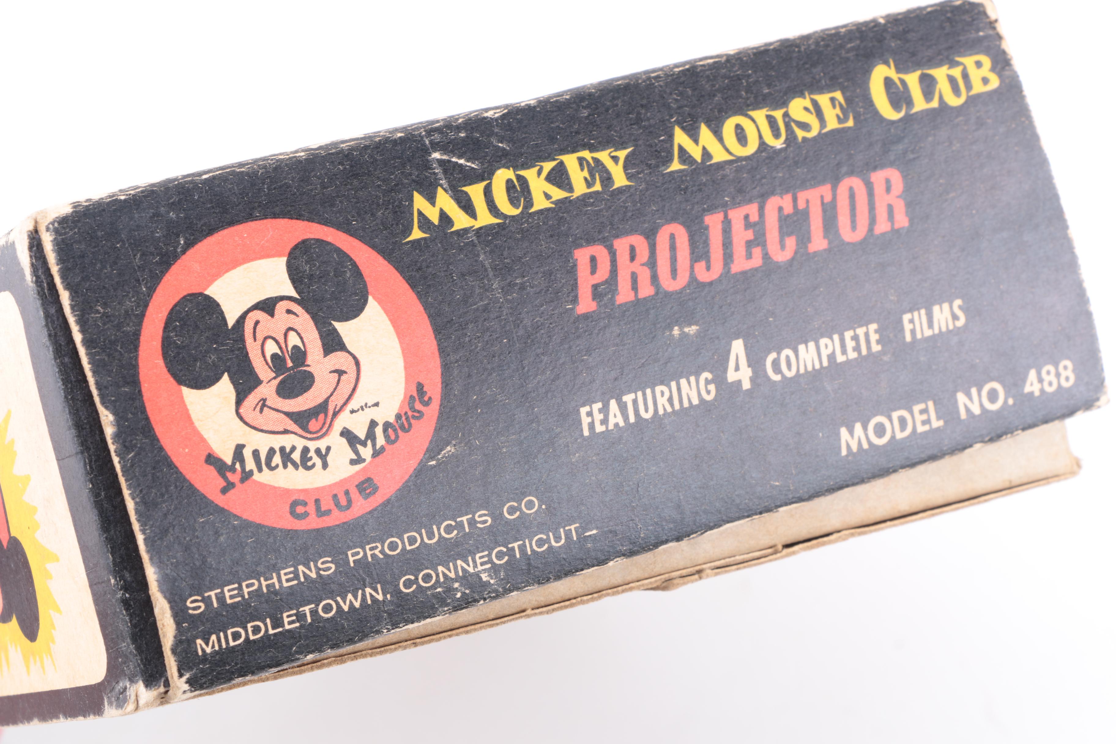 Vintage Mickey Mouse Club Projector