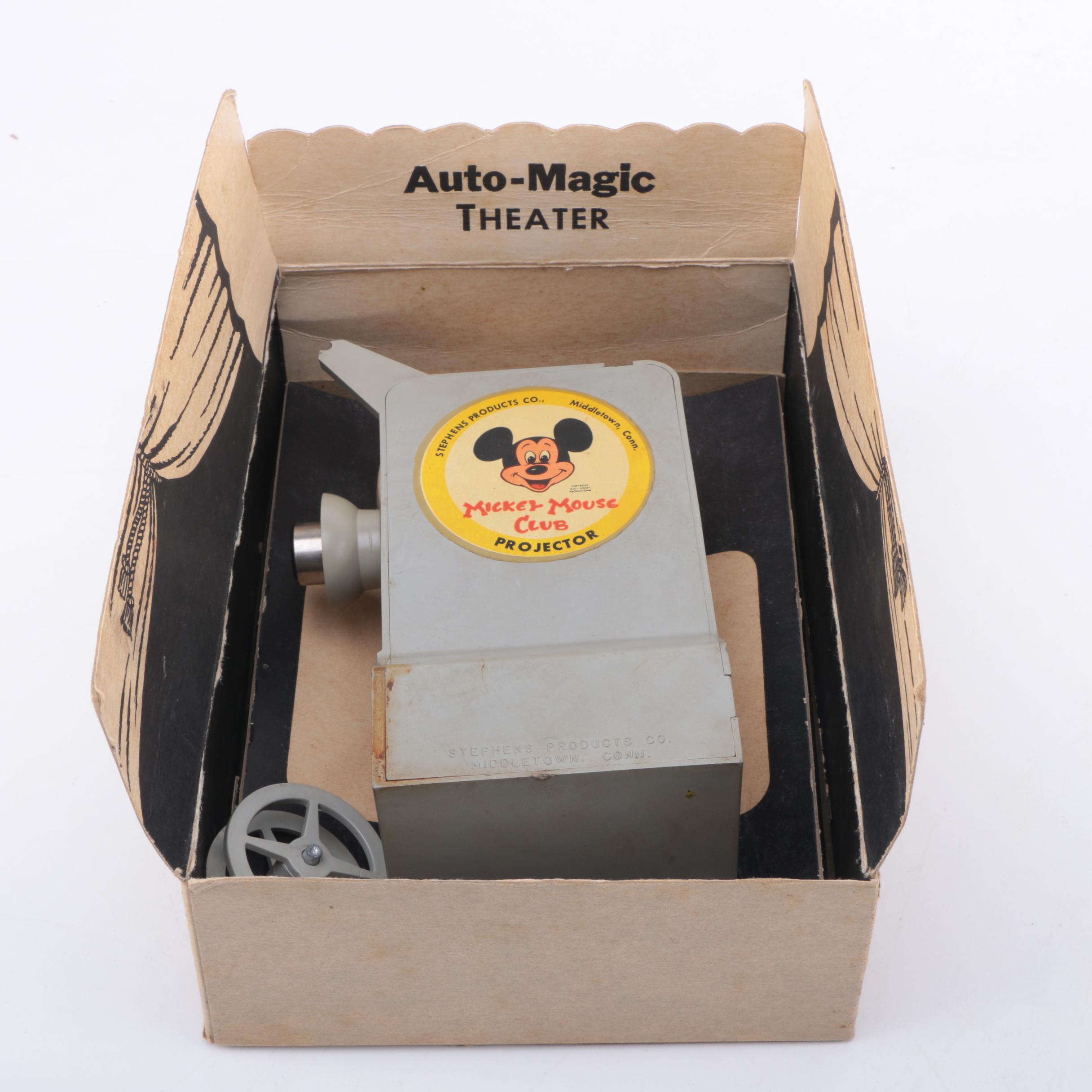 Vintage Mickey Mouse Club Projector