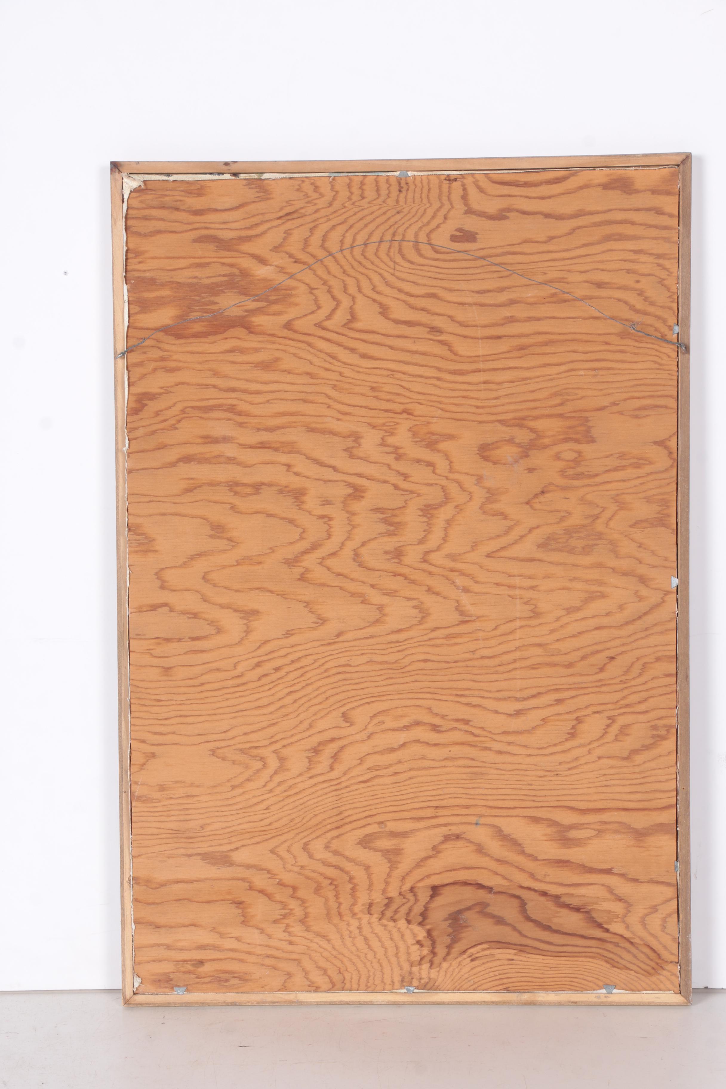 Oil Painting on Canvas of an East Asian Street Scene