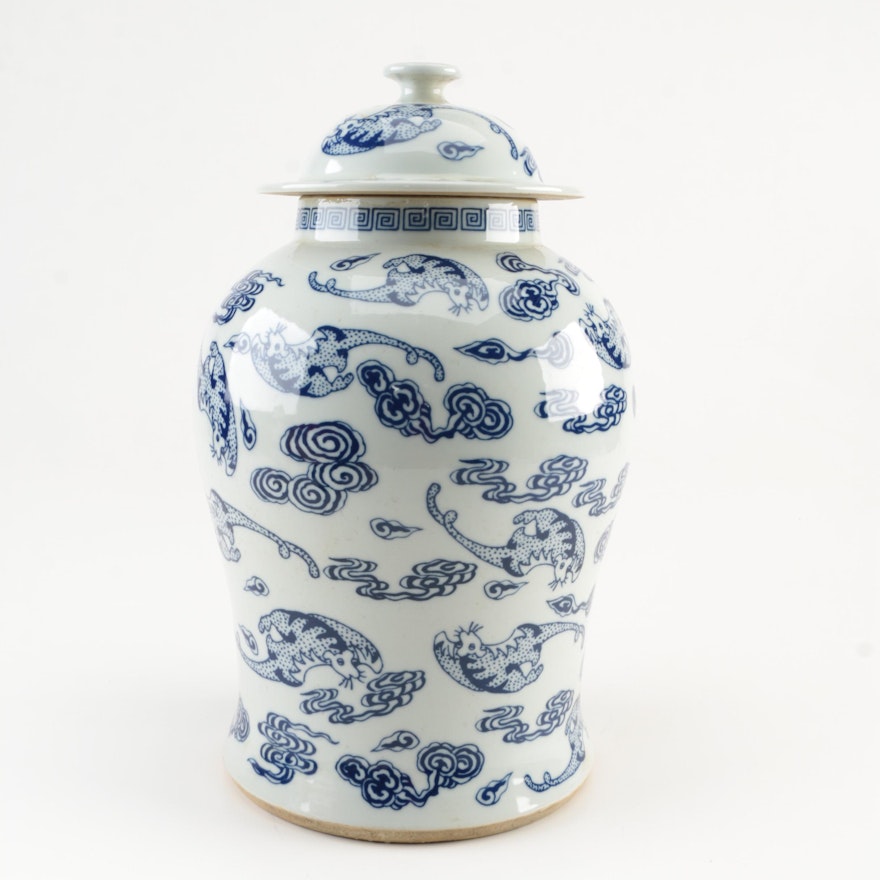 Chinese Porcelain Ginger Jar