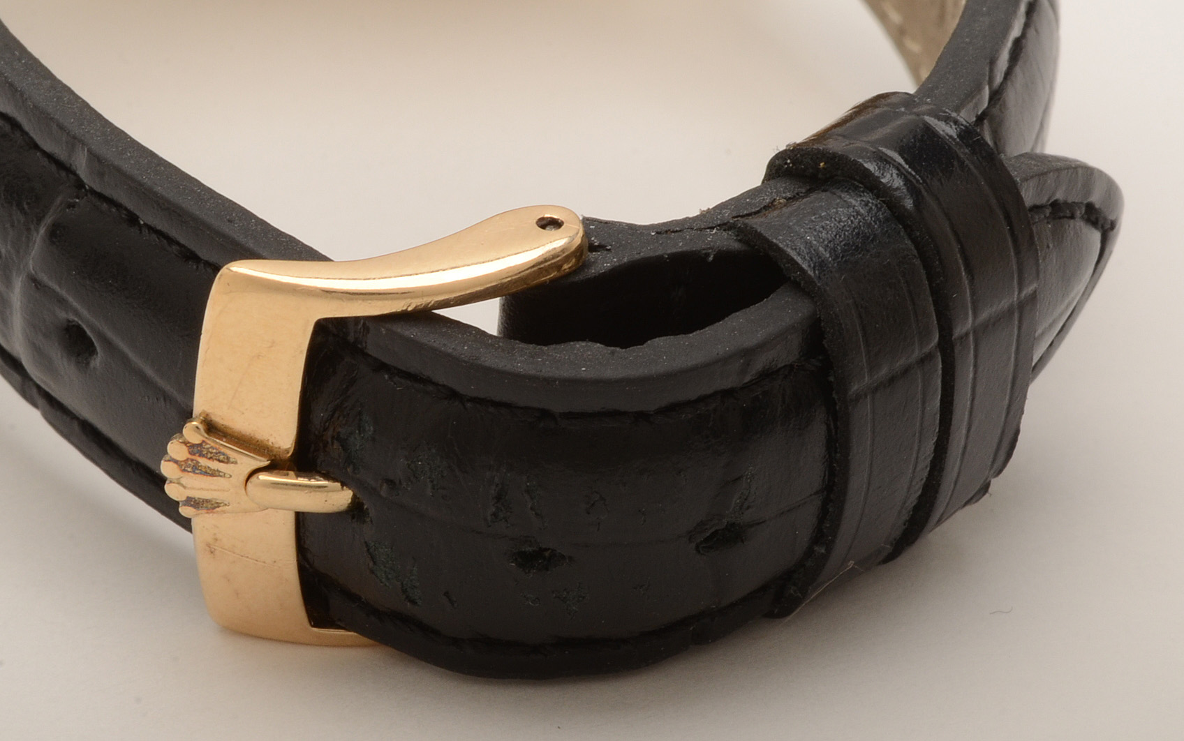 18K Yellow Gold Rolex Oyster Perpetual Day Date 1.32 CTW Diamond Watch